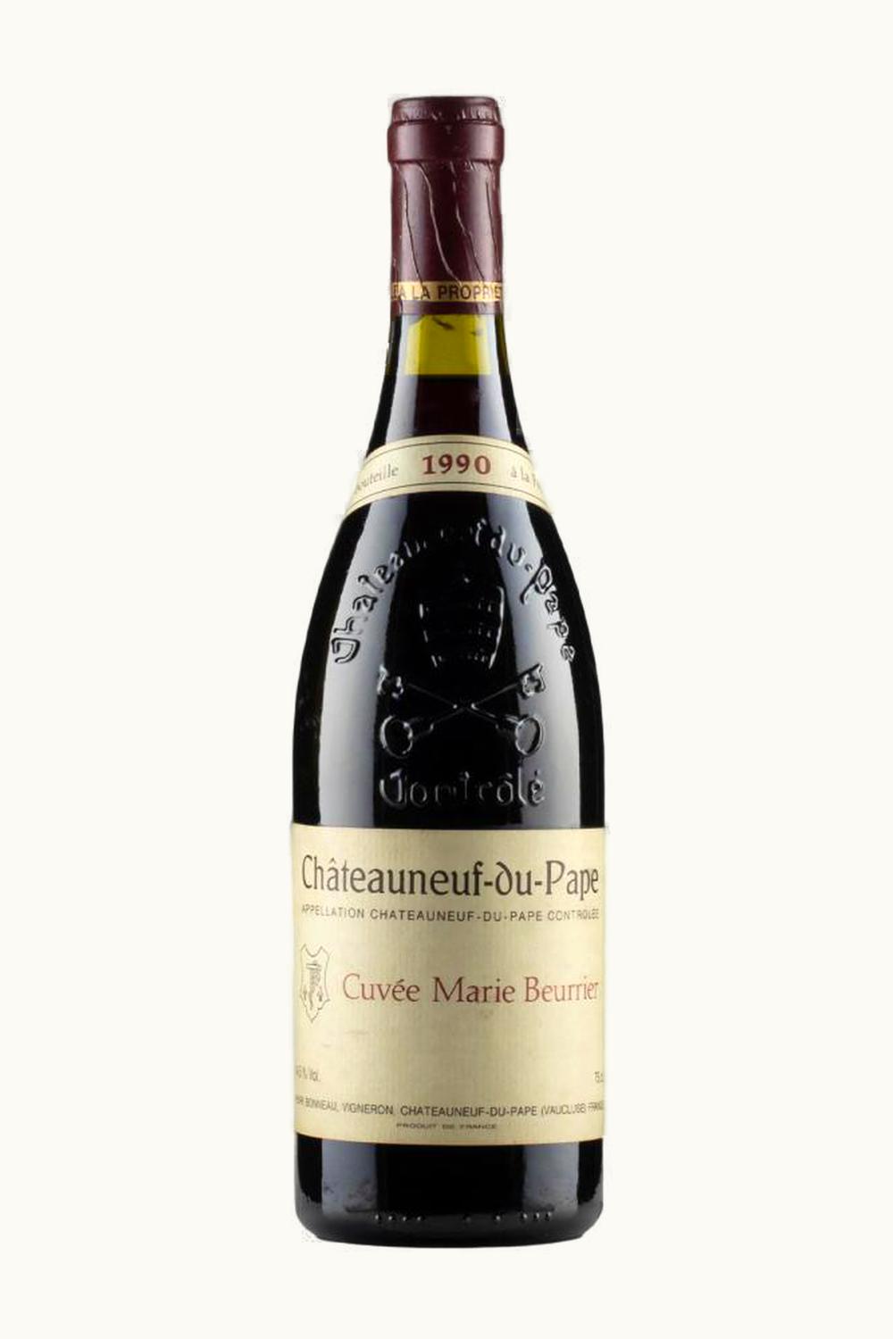 Henri Bonneau Cuvee Marie Beurier Chateauneuf du Pape Rhone France, 1990