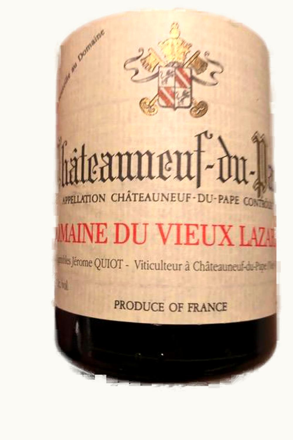 Domaine du Vieux Lazaret Domaine du Vieux Lazaret Chateauneuf Pape Rhone France, 1990