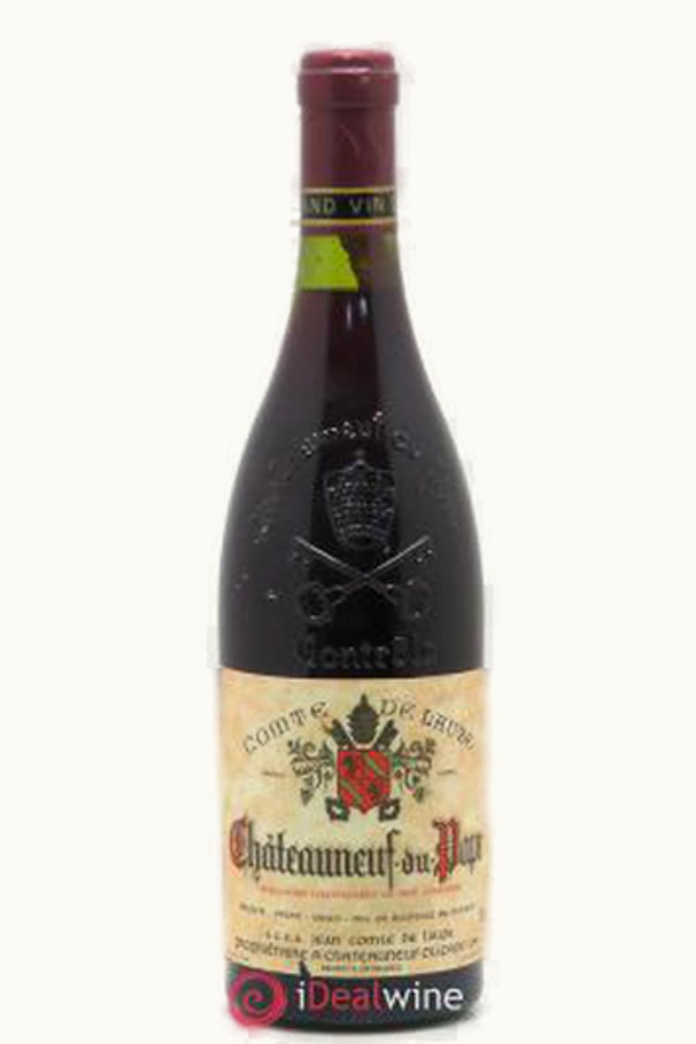 Domaine Comte de Lauze Domaine Comte de Lauze Chateauneuf du Pape Rhone France, 1990