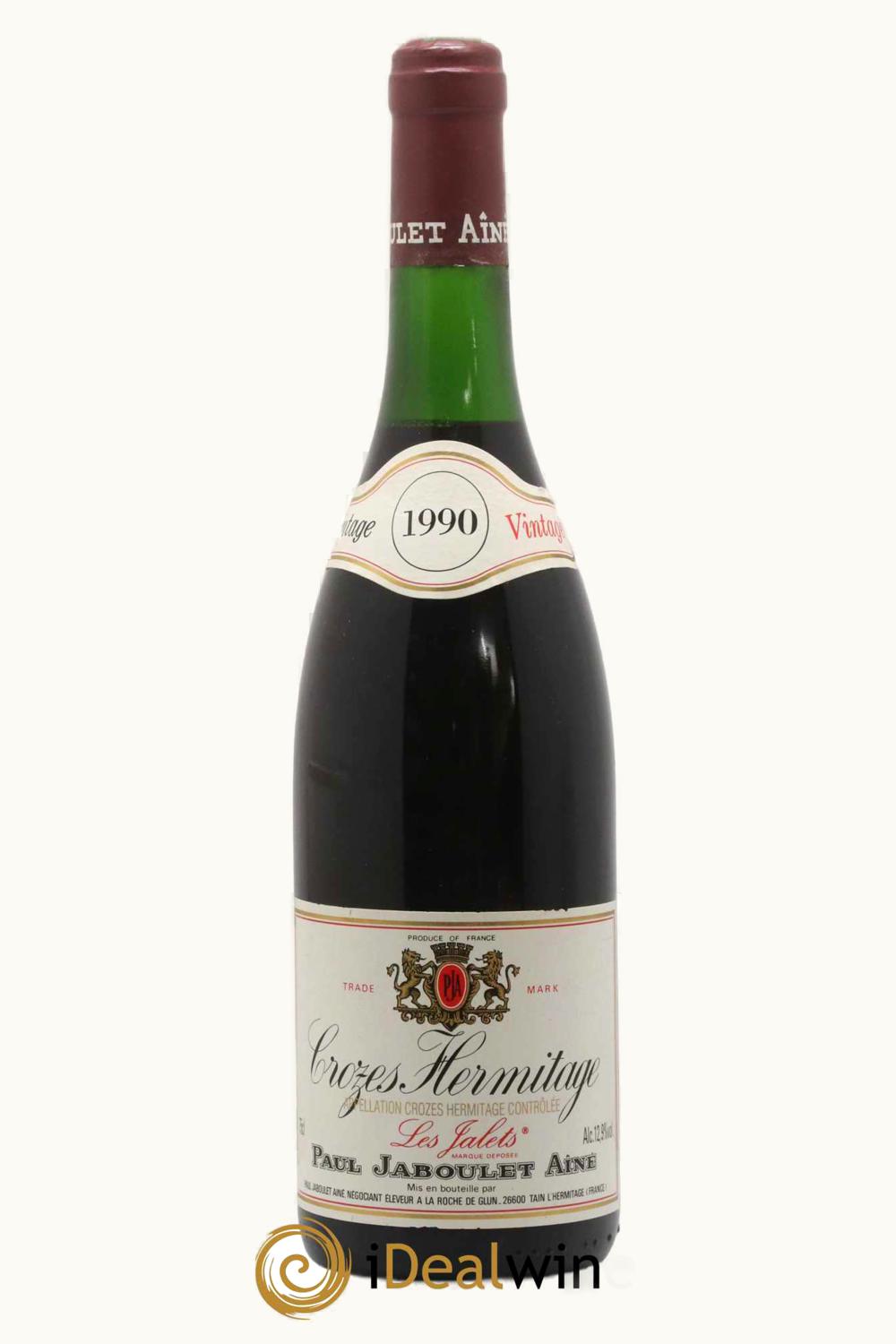 Paul Jaboulet Aîné Paul Jaboulet Aîné Croze Hermitage Rhone France, 1990