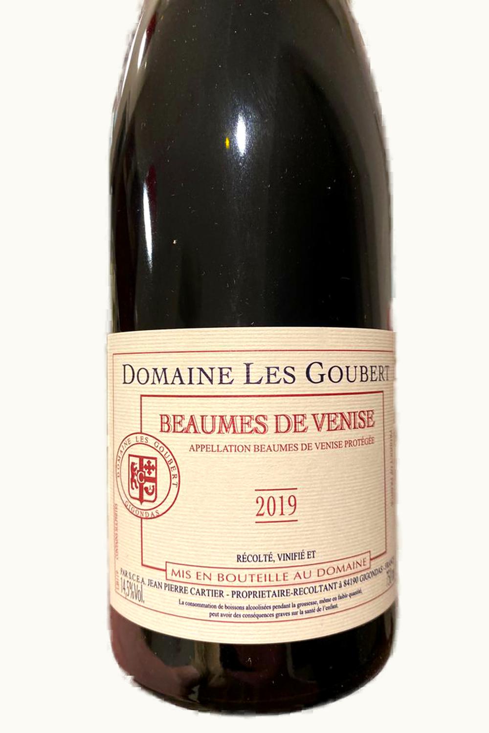 Domaine Les Goubert Domaine Les Goubert Gigonda Rhone France, 1990