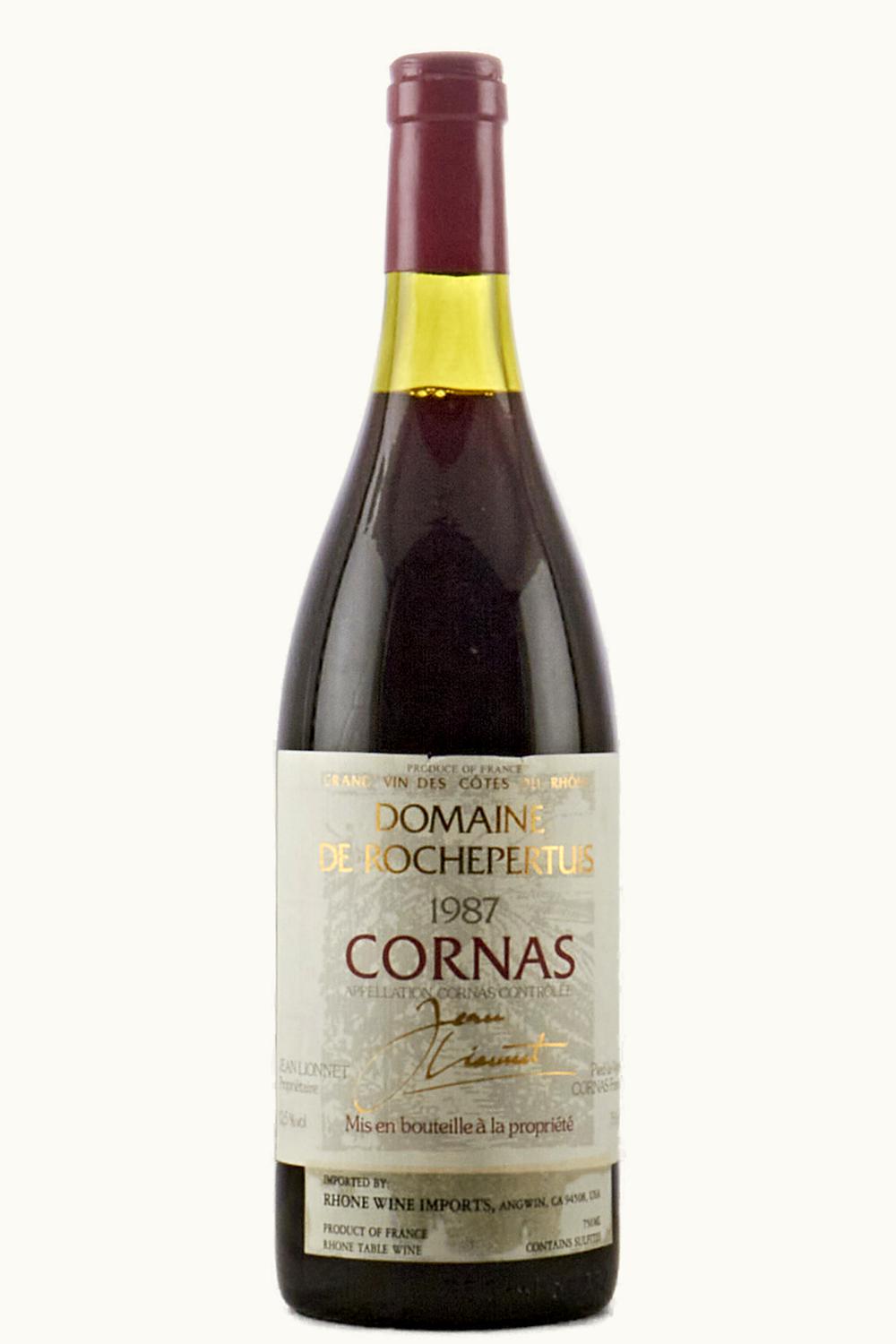 Jean Lionnet Jean Lionnet Dom de Rochepertuis Cornas Rhone France, 1990