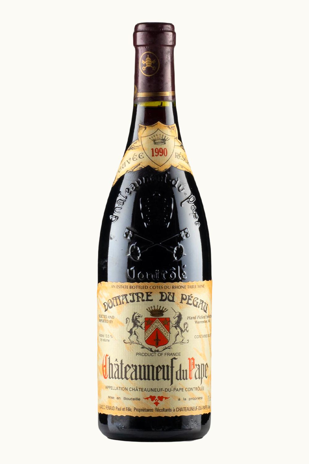 Domaine St Laurent Domaine St Laurent Chateauneuf du Pape Rhone France, 1990