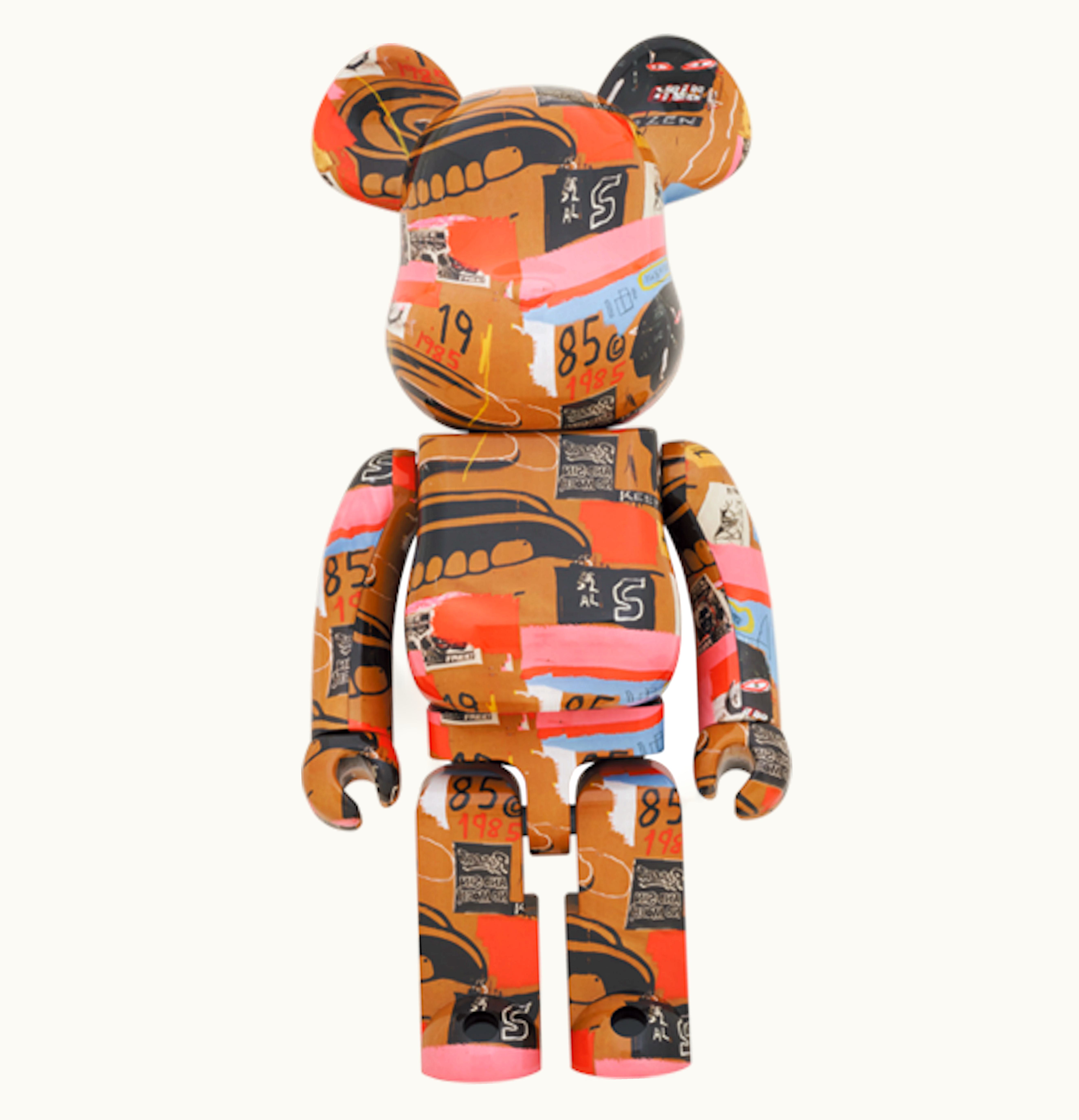 Bearbrick Bearbrick Andy Warhol x JEAN MICHEL BASQUIAT 2 1000