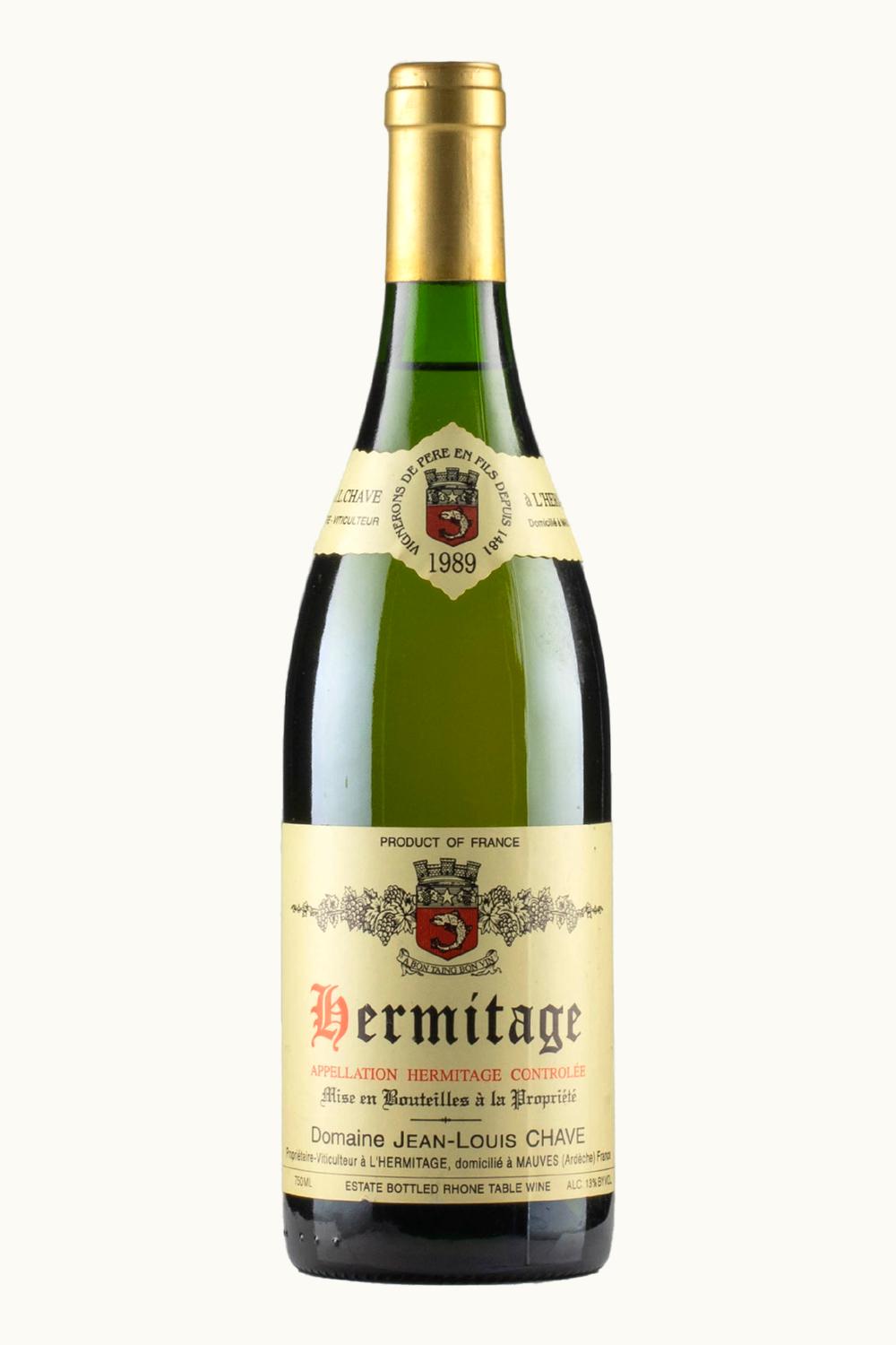 Domaine Jean-Louis Chave Domaine Jean-Louis Chave Blanc Hermitage Rhône, 1989