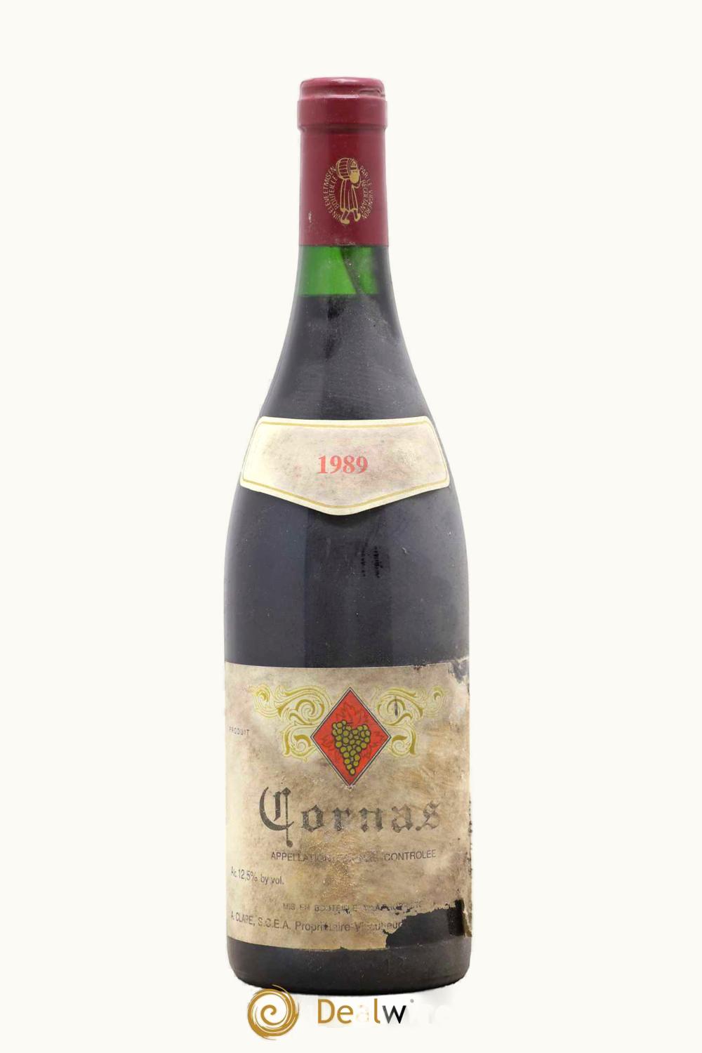 Domaine Auguste Clape Cornas Rhône, 1989