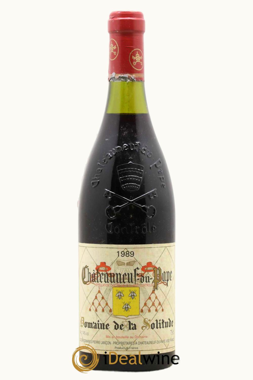 Domaine de la Solitude Domaine de la Solitude Châteauneuf-du-Pape Rhône, 1989