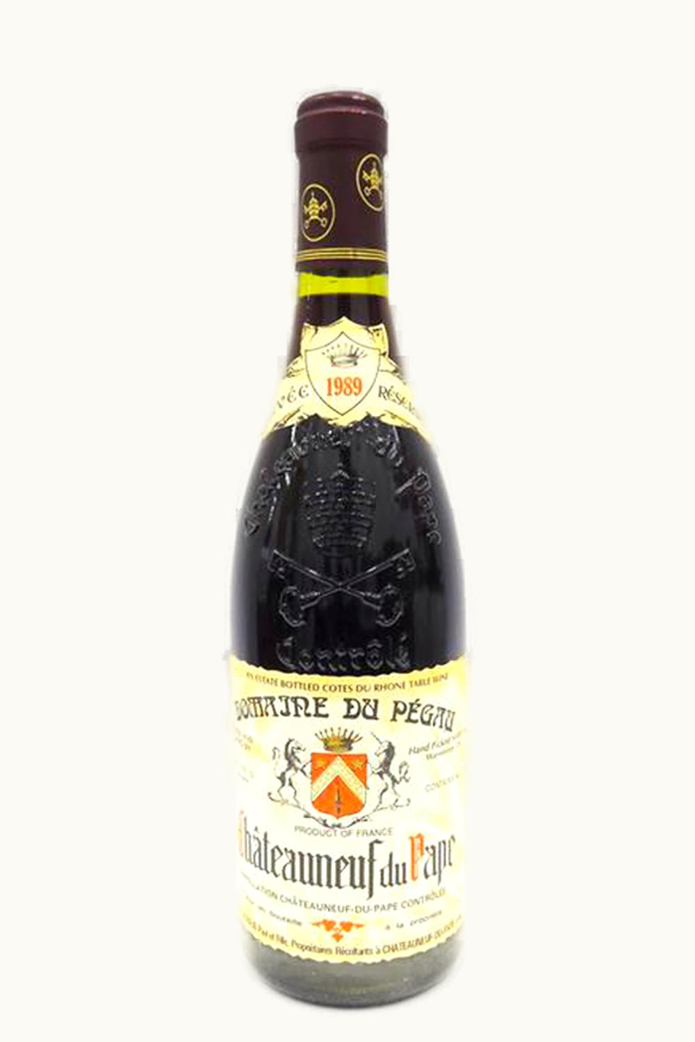 Domaine du Pégau Domaine du Pégau Châteauneuf-du-Pape Cuvée Réservée Rhône, 1989