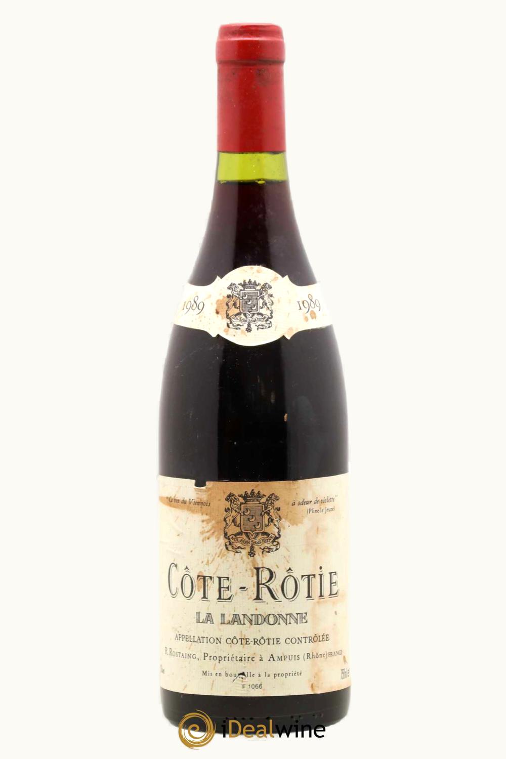 Domaine René Rostaing Domaine René Rostaing La Landonne Côte-Rôtie Rhône, 1989