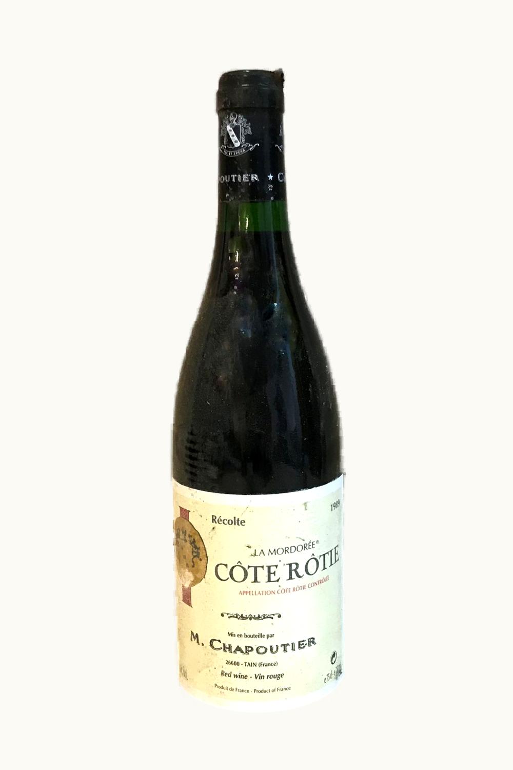 M. Chapoutier M. Chapoutier La Mordorée Côte-Rôtie Rhône, 1989