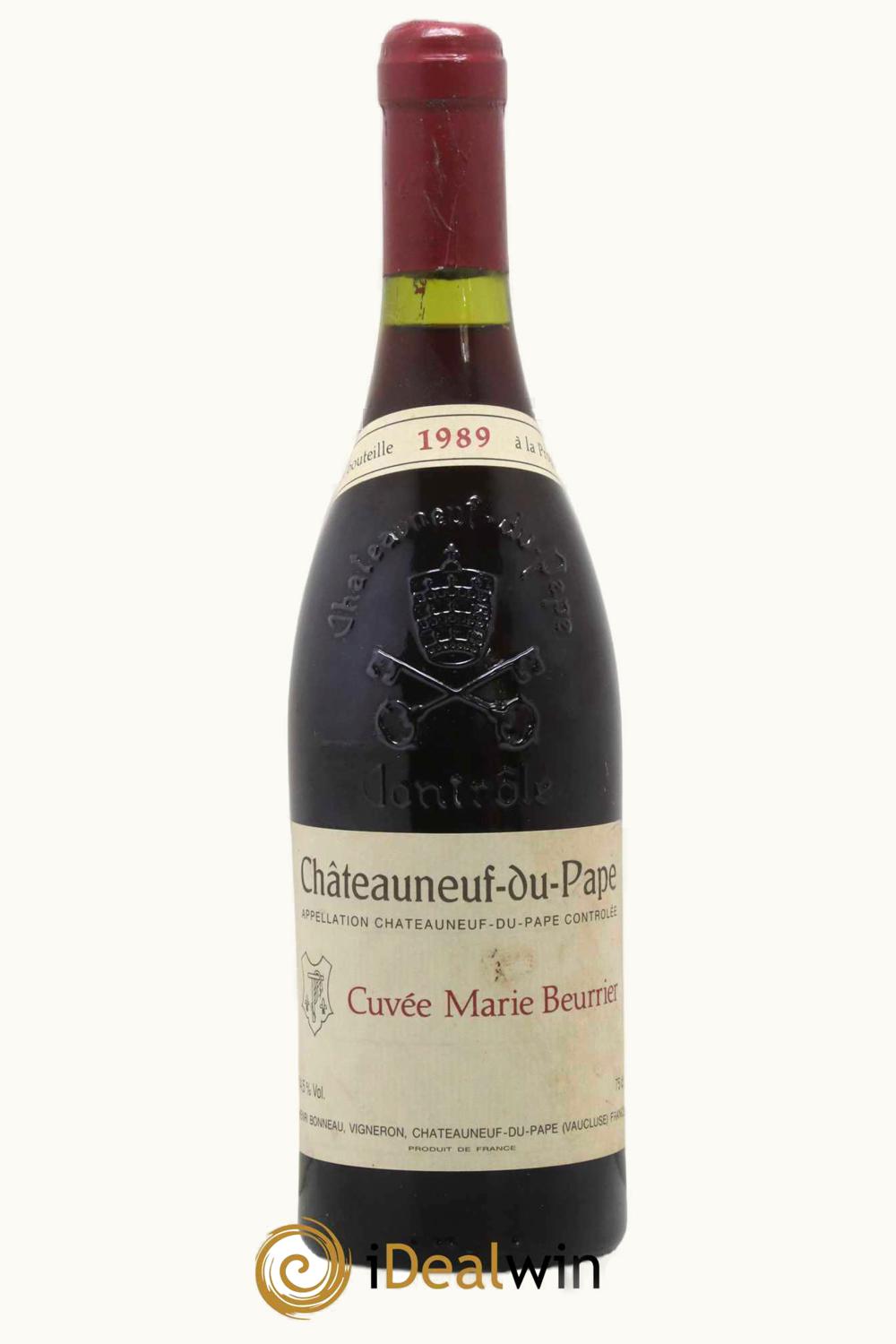 Henri Bonneau Cuvée Marie Beurier Châteauneuf-du-Pape Rhône, 1989