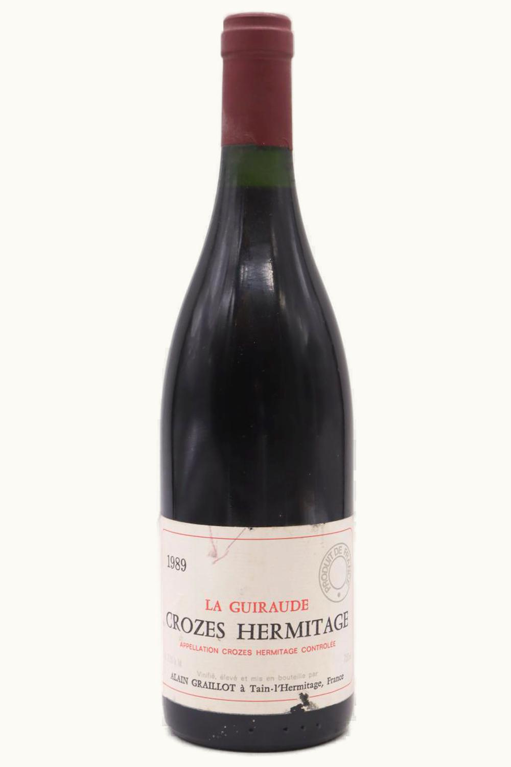 Domaine Alain Graillot La Guiraud Crozes-Hermitage Rhône, 1989