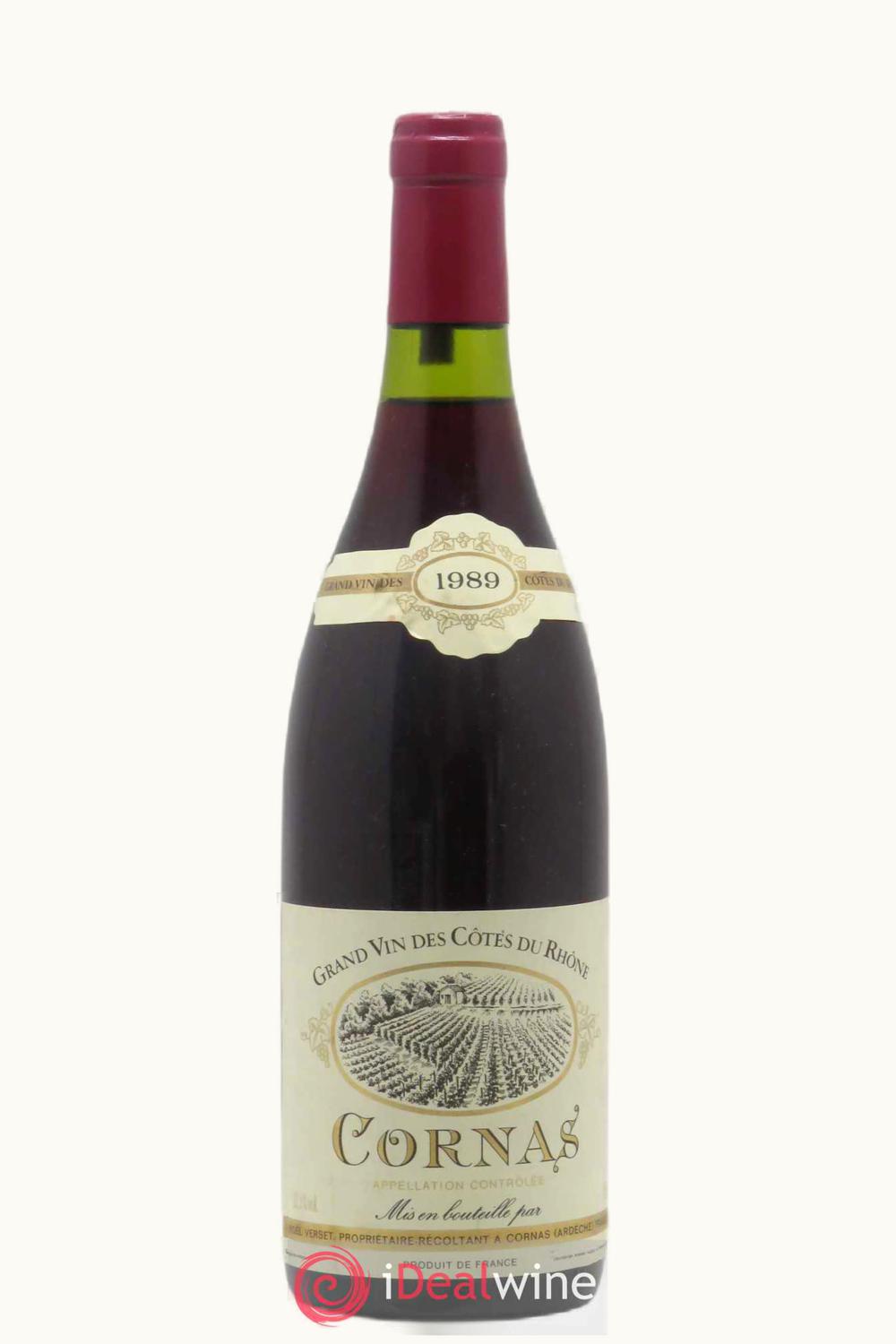 Noël Verset Noël Verset Cornas Rhône, 1989
