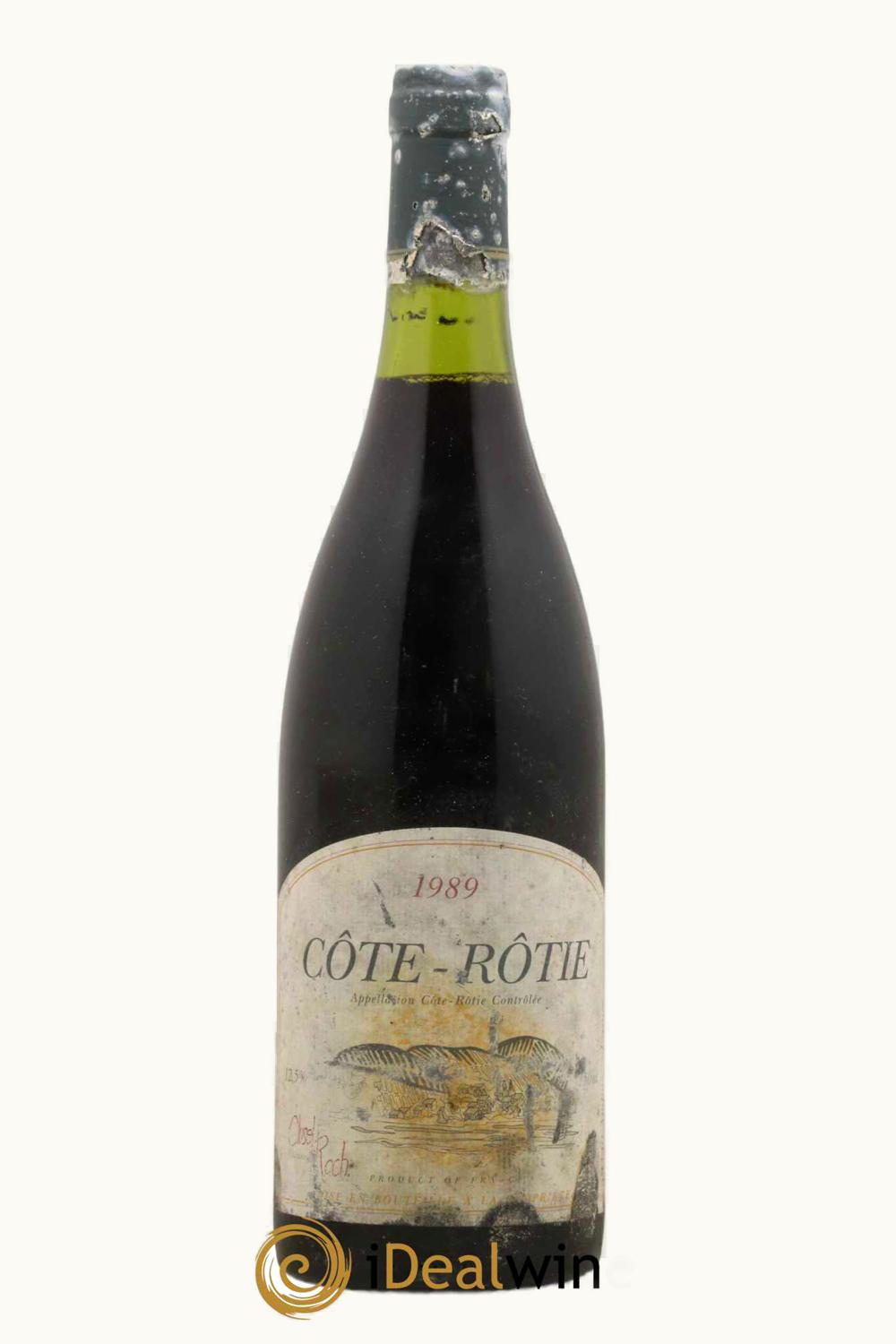 Domaine Clusel-Roch Domaine Clusel-Roch Les Grandes Places Côte-Rôtie Rhône, 1989
