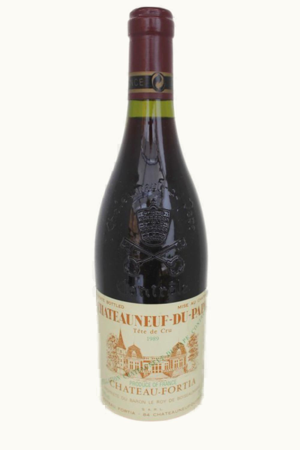 Fortia Cuvée Baron Châteauneuf-du-Pape Rhône, 1989