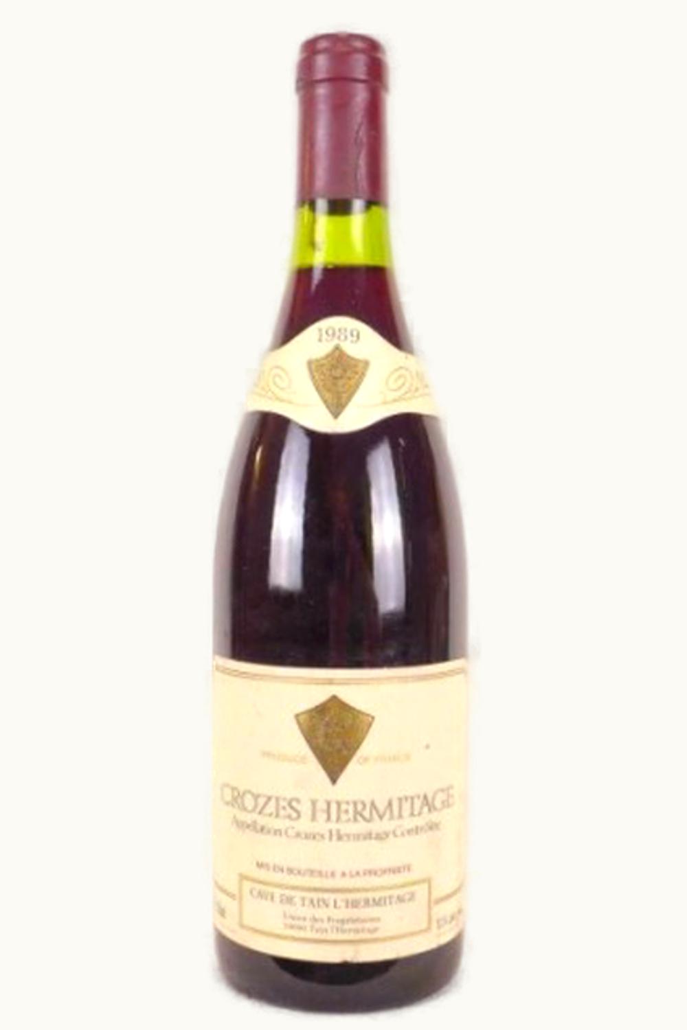 Cave de Tain Cave de Tain Grand Classique Crozes-Hermitage Rhône, 1989