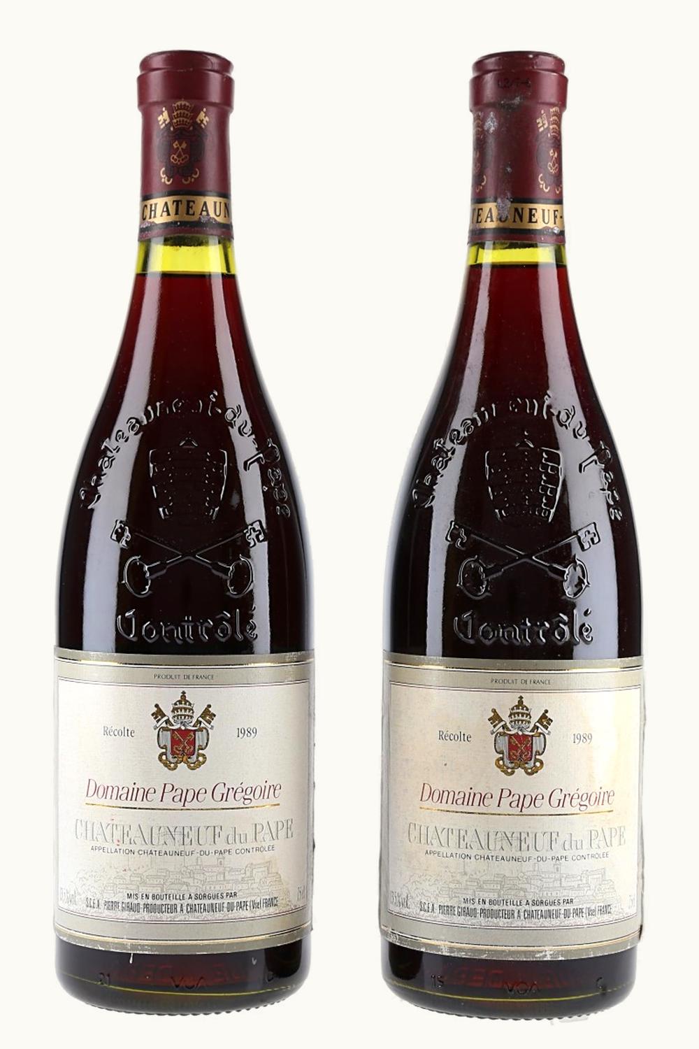 Domaine de Valoria Domaine de Valoria Châteauneuf-du-Pape Rhône, 1989