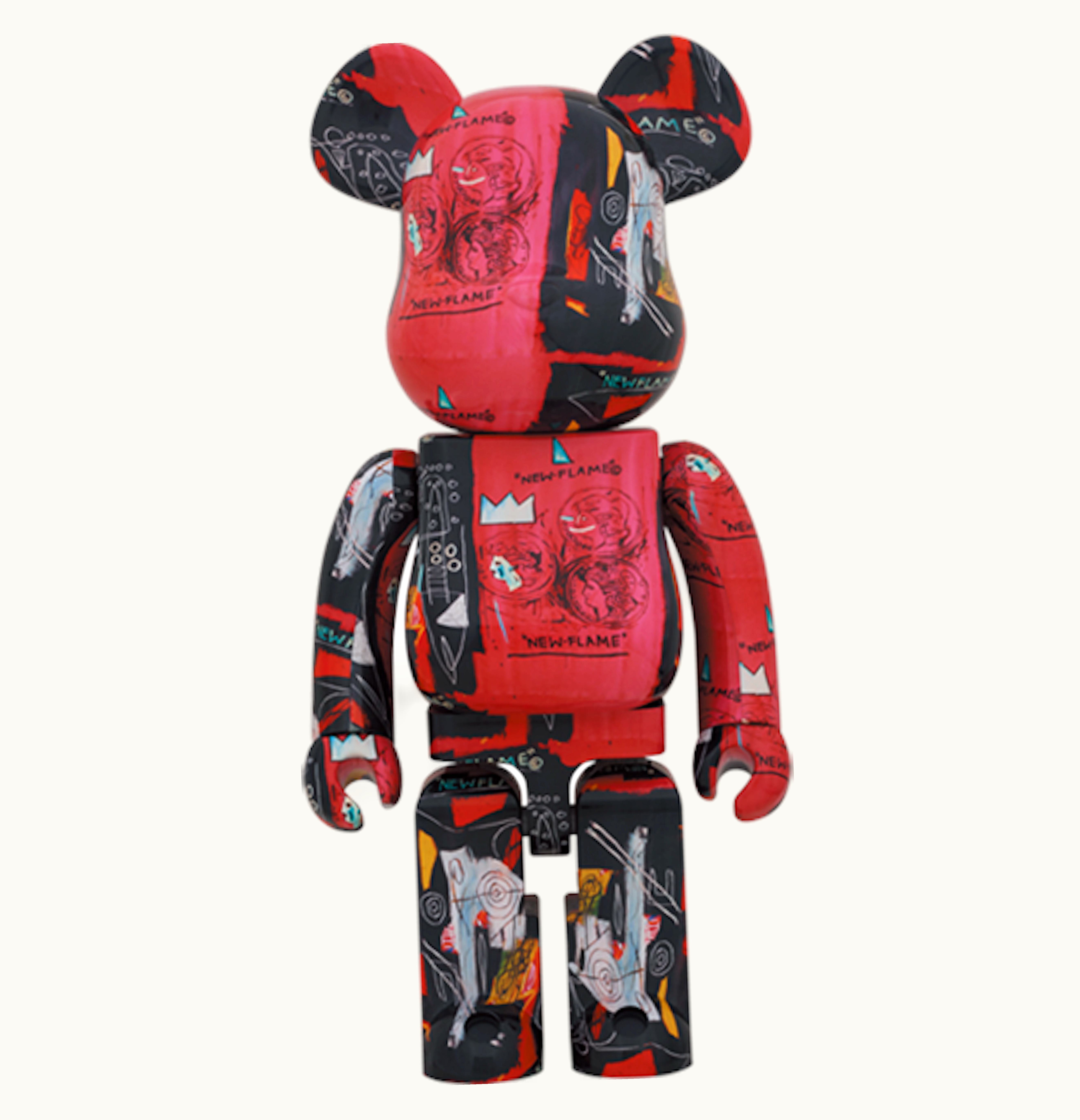 Bearbrick Bearbrick Andy Warhol x JEAN MICHEL BASQUIAT 1 1000