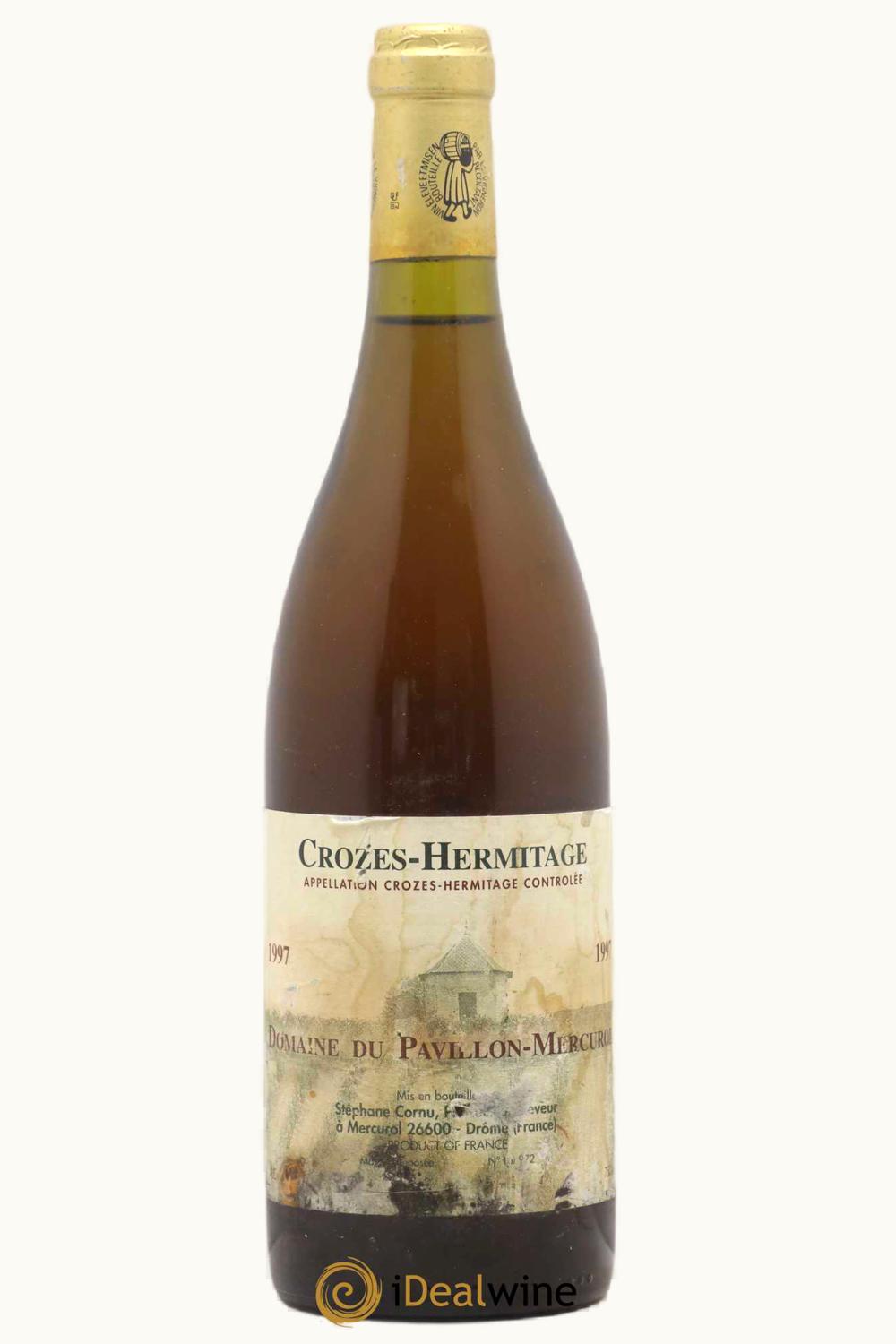 Domaine Du Pavillon Mercurol Domaine Du Pavillon Mercurol Crozes-Hermitage Rhône, 1989