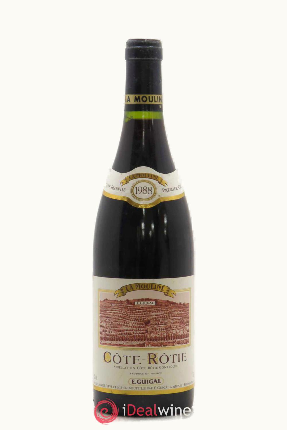 E. Guigal E. Guigal La Mouline Côte-Rôtie Rhône, 1988