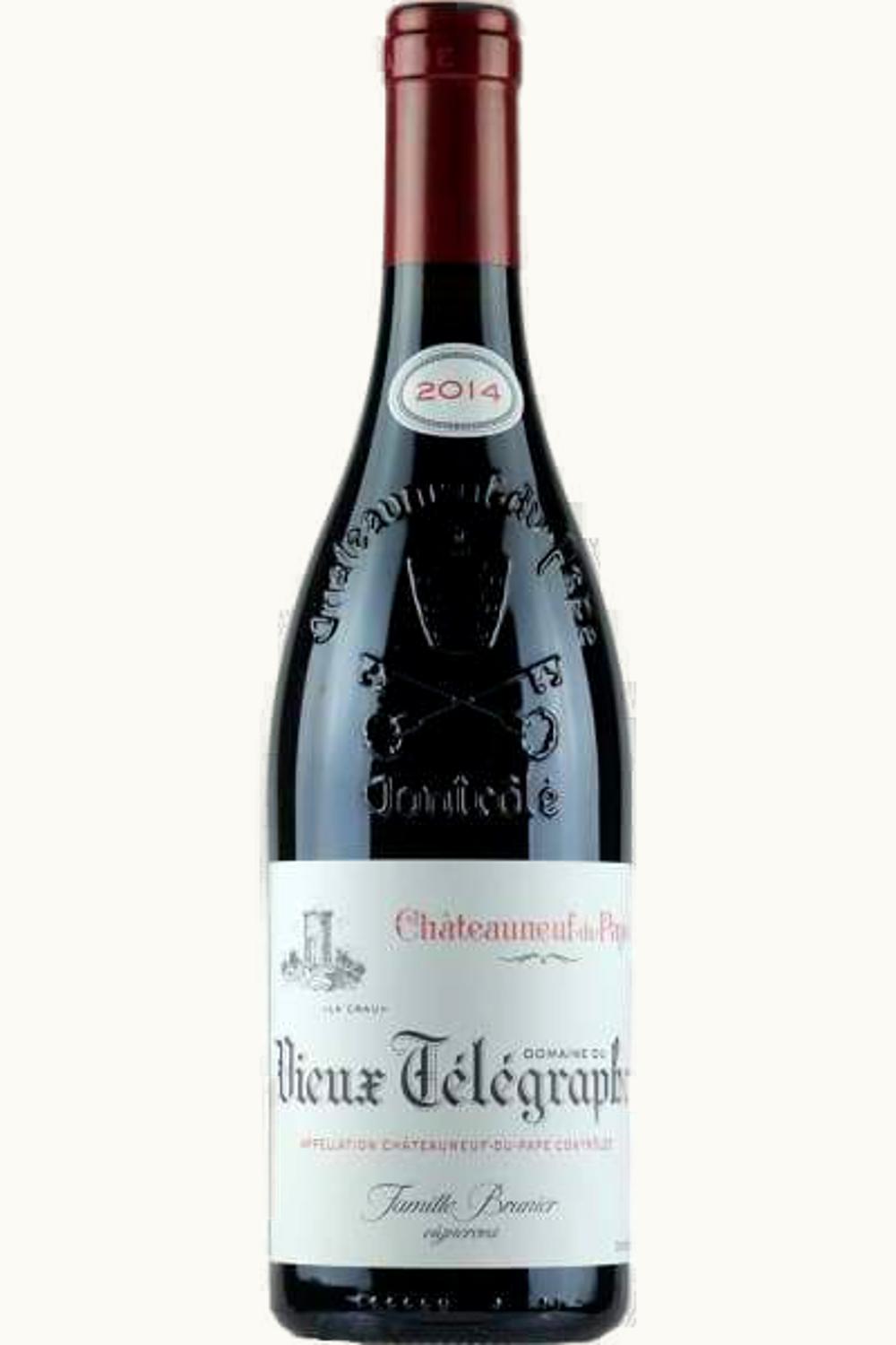 Domaine du Vieux Télégraphe Domaine du Vieux Télégraphe Châteauneuf-du-Pape La Crau Rhône, 1988