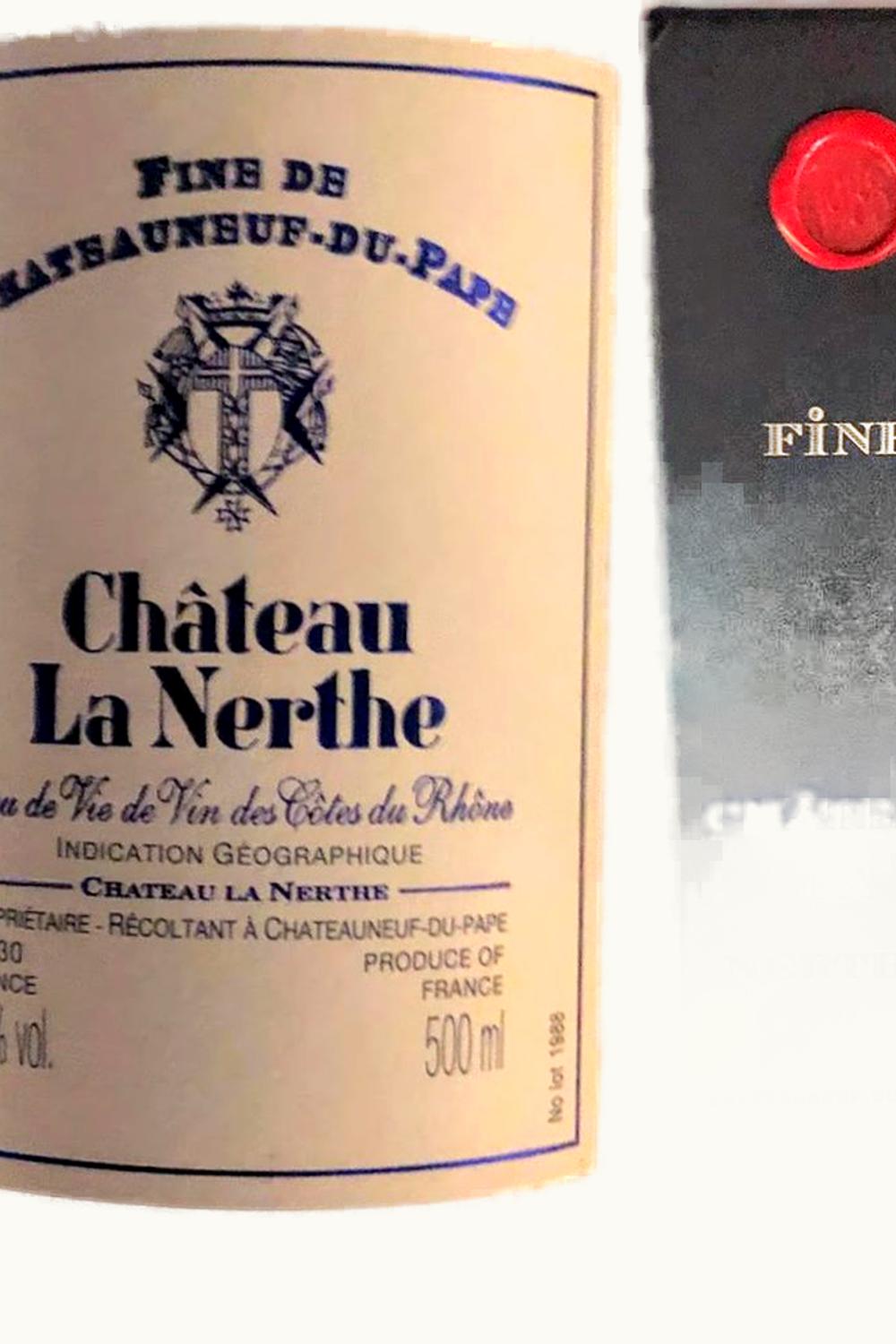 Château La Nerthe La Nerthe Châteauneuf-du-Pape Rhône, 1988
