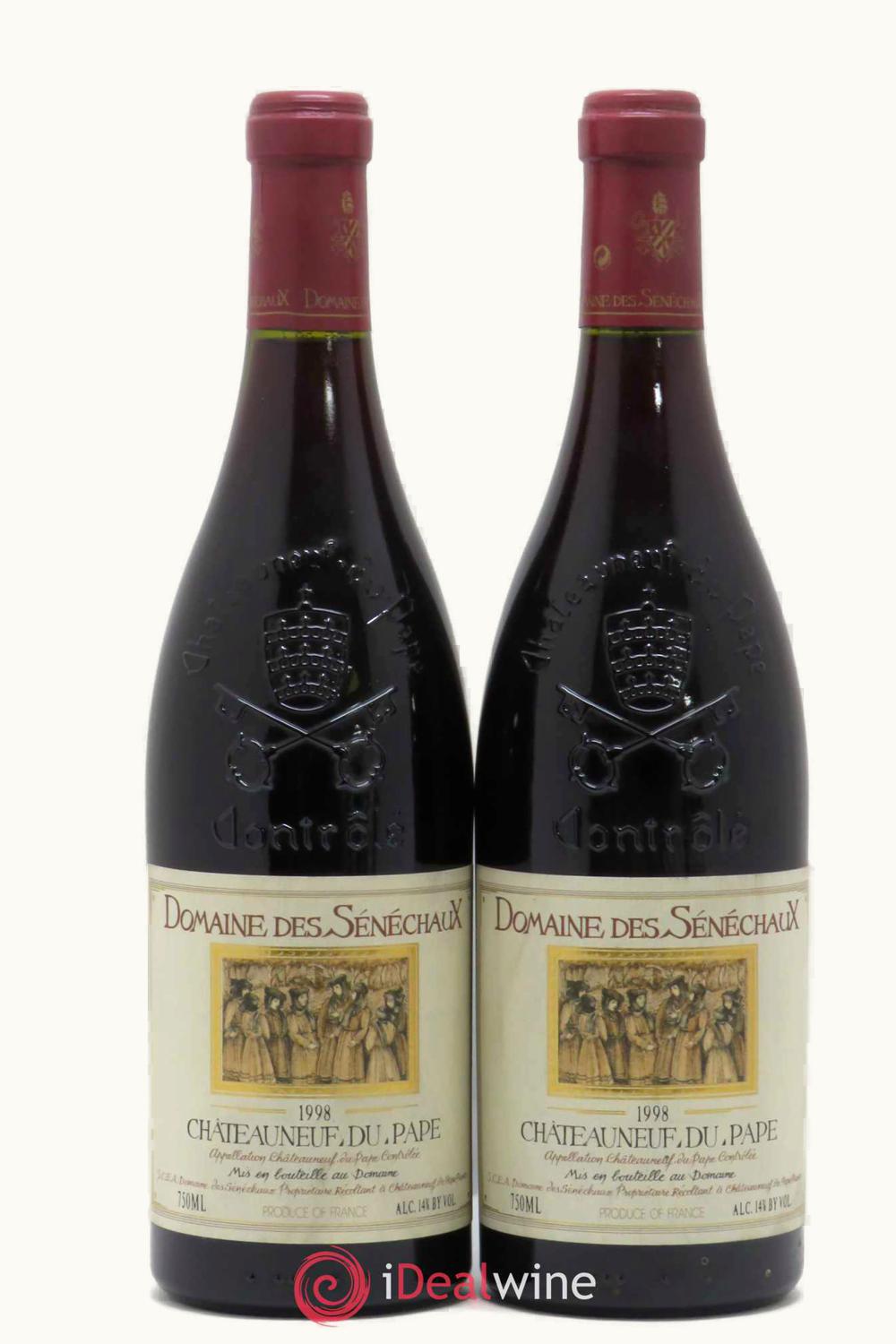 Domaine de Sénéchaux Domaine de Sénéchaux Châteauneuf-du-Pape Rhône, 1988