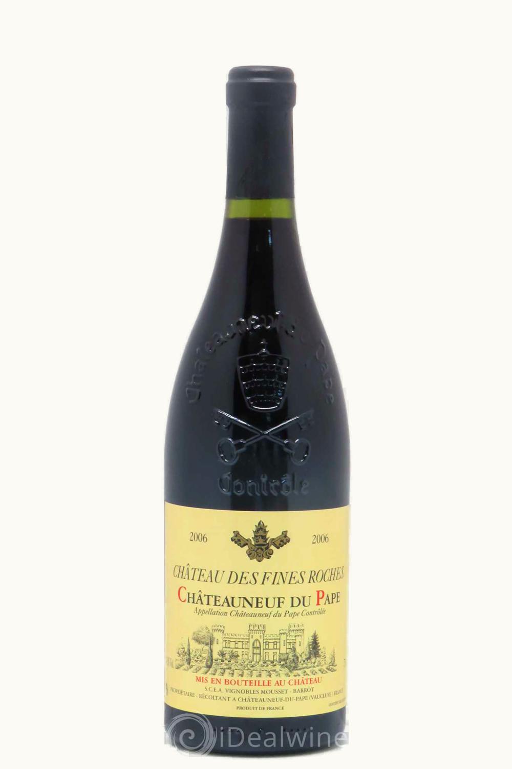 VIgnoble Mousset Barrot VIgnoble Mousset Barrot De Fines Roches Châteauneuf-du-Pape Rhône, 1988