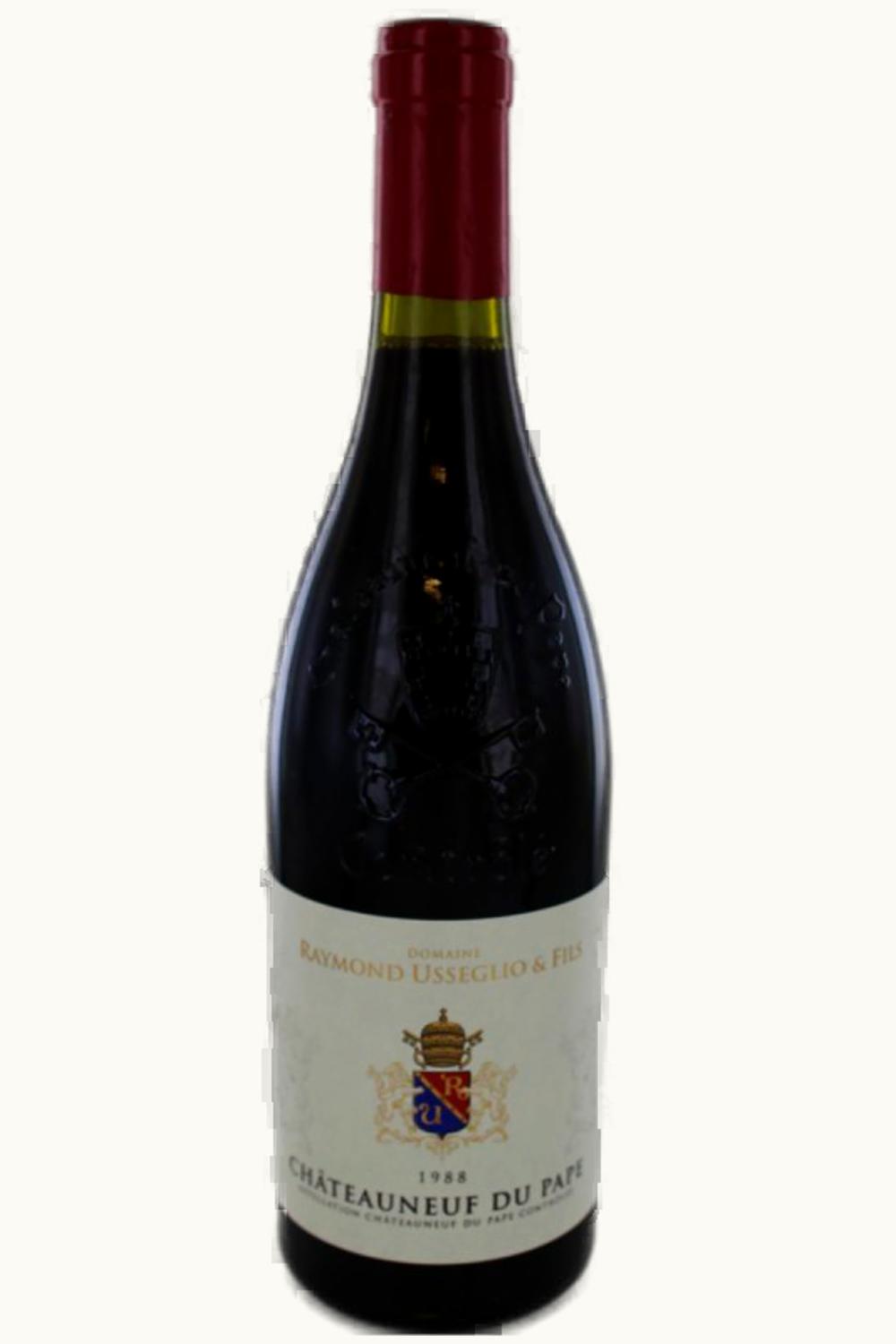 Domaine Raymond Usseglio Domaine Raymond Usseglio Blanc Châteauneuf-du-Pape Rhône, 1988