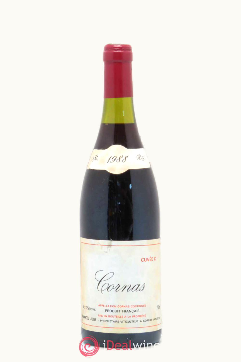 Marcel Juge Cuvée C Cornas Rhône, 1988