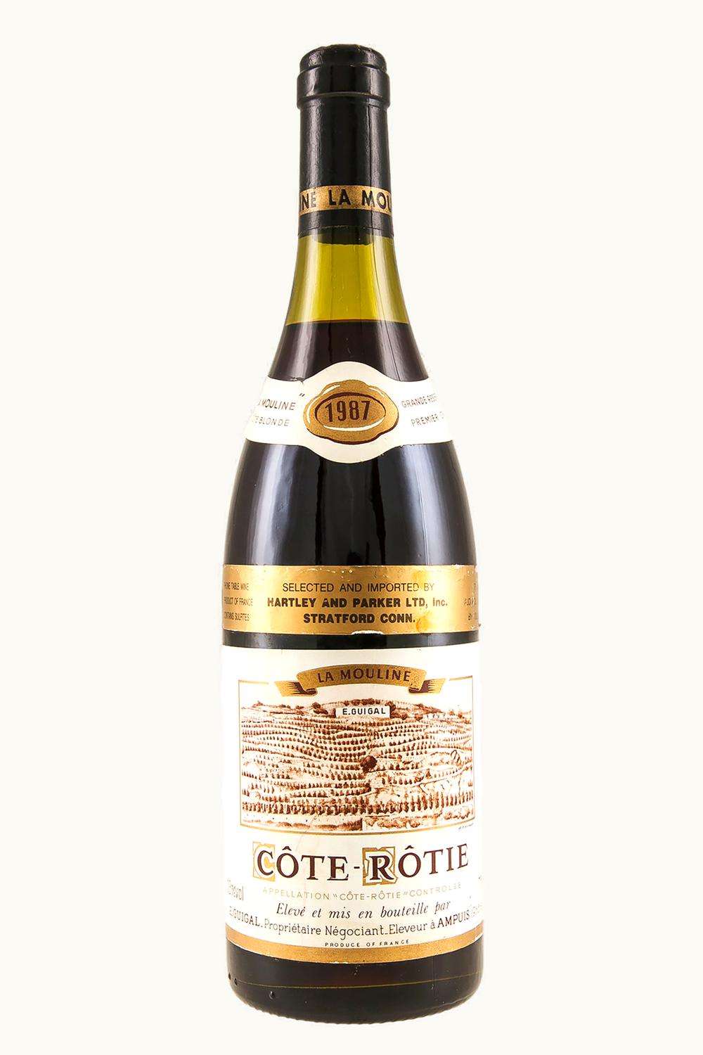 E. Guigal E. Guigal La Mouline Côte-Rôtie Rhône, 1987