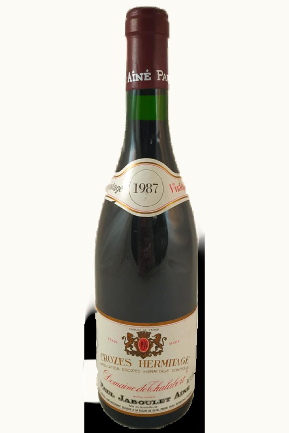 Paul Jaboulet Aîné Paul Jaboulet Aîné Domaine de Thalabert Crozes-Hermitage Rhône, 1987