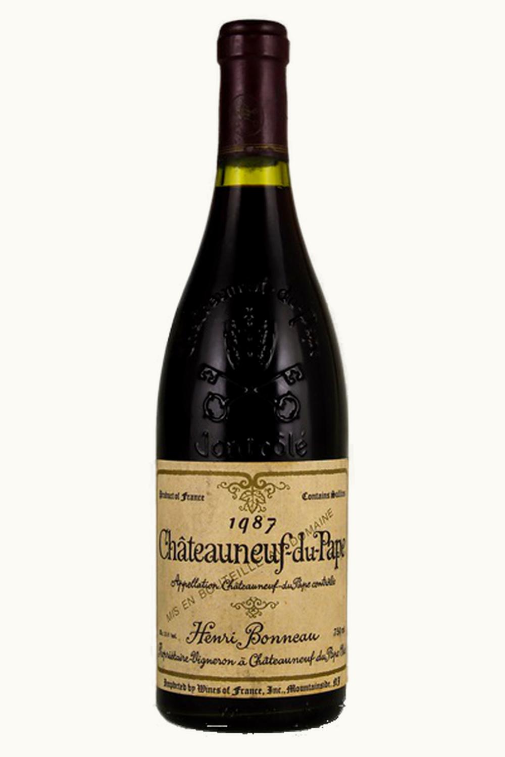 Henri Bonneau Henri Bonneau Châteauneuf-du-Pape Rhône, 1987