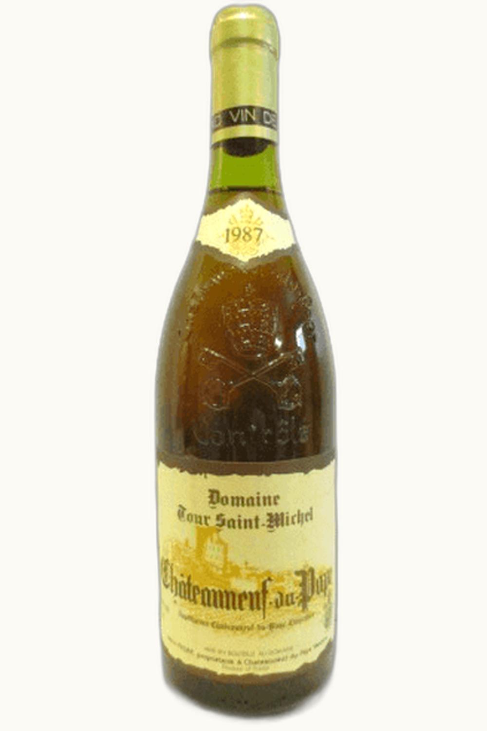 Domaine Tour St. Michel Domaine Tour St. Michel Blanc Châteauneuf-du-Pape Rhône, 1987