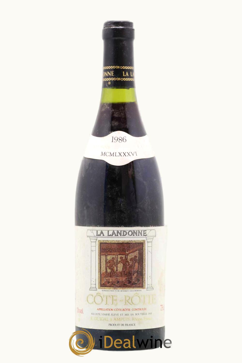 E. Guigal E. Guigal La Landonne Côte-Rôtie Rhône, 1986