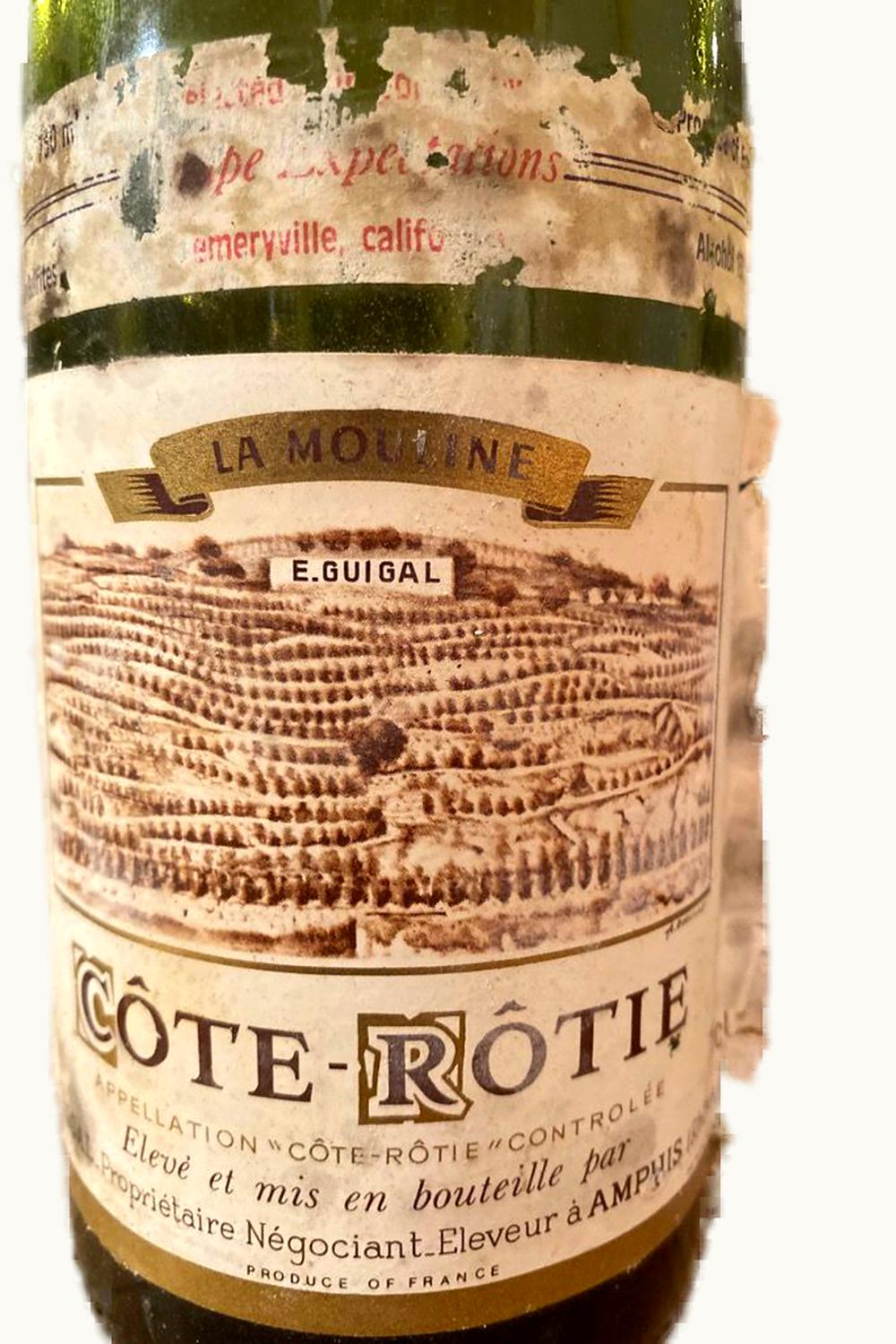 E. Guigal E. Guigal La Mouline Côte-Rôtie Rhône, 1986