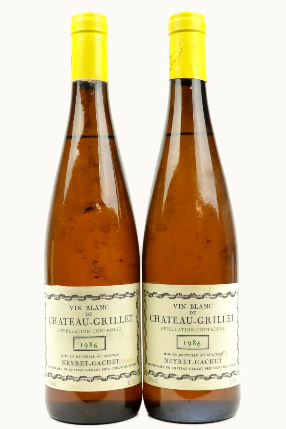 Château Grillet Grillet Rhône, 1986