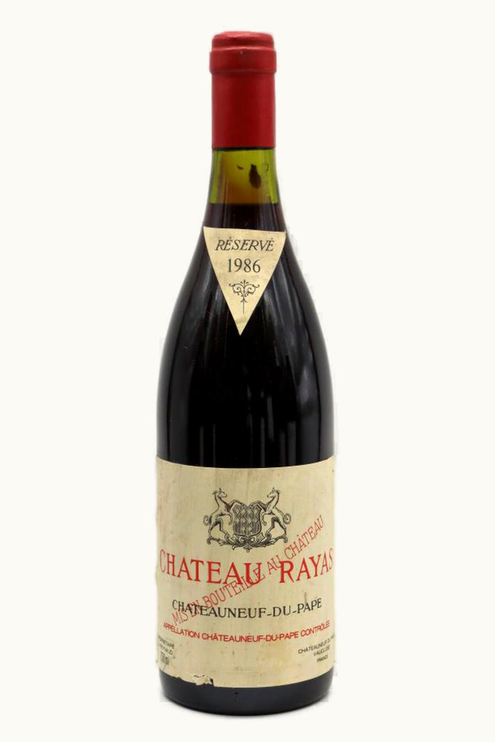 Rayas Rayas Réserve Blanc Châteauneuf-du-Pape Rhône, 1986