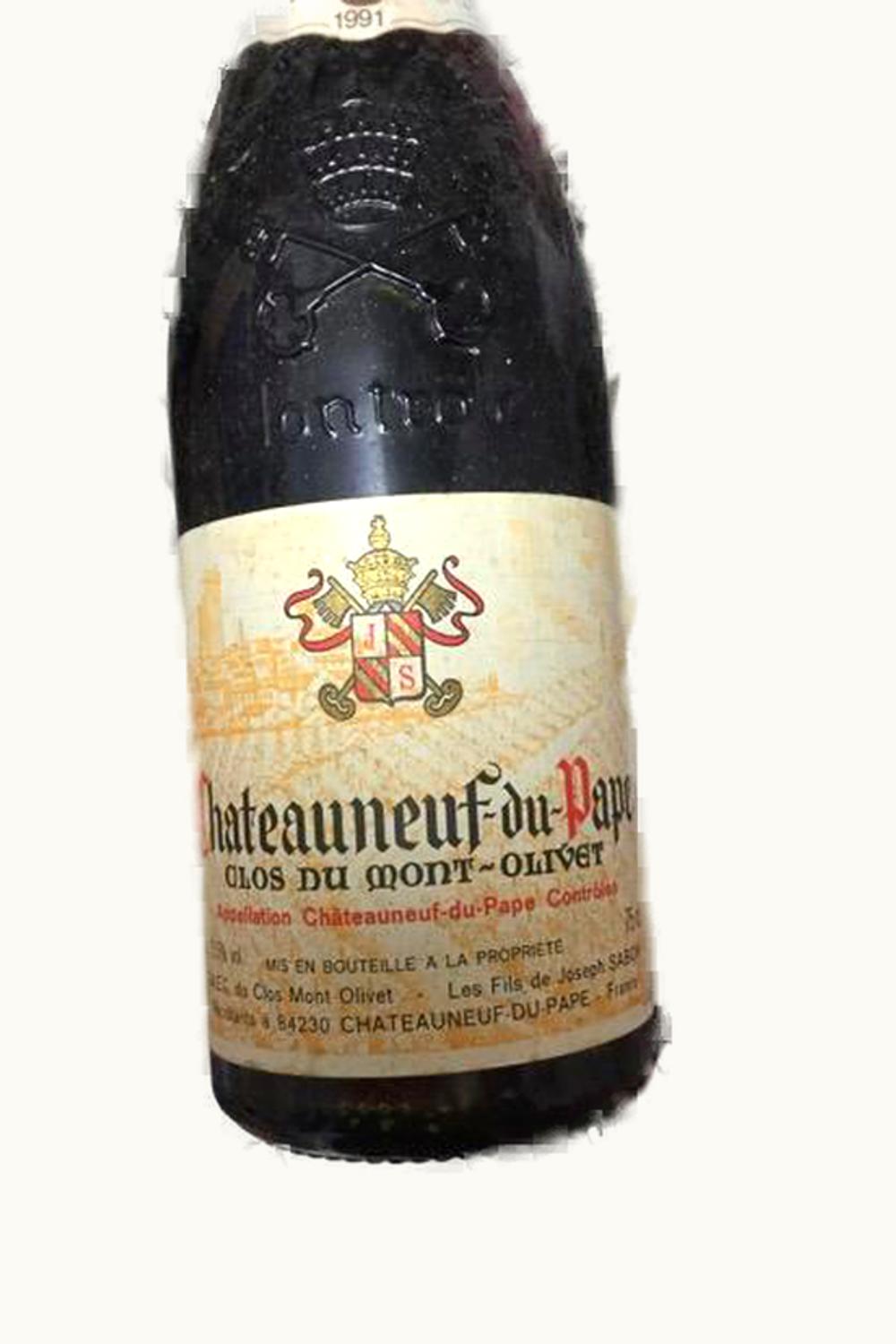 Clos du Mont Olivet Clos du Mont Olivet Châteauneuf-du-Pape Rhône, 1986