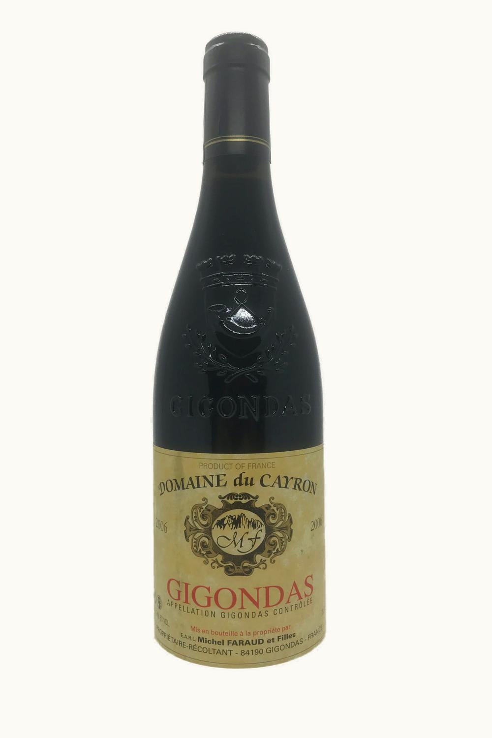 Domaine du Cayron Domaine du Cayron Gigondas Rhône, 1986