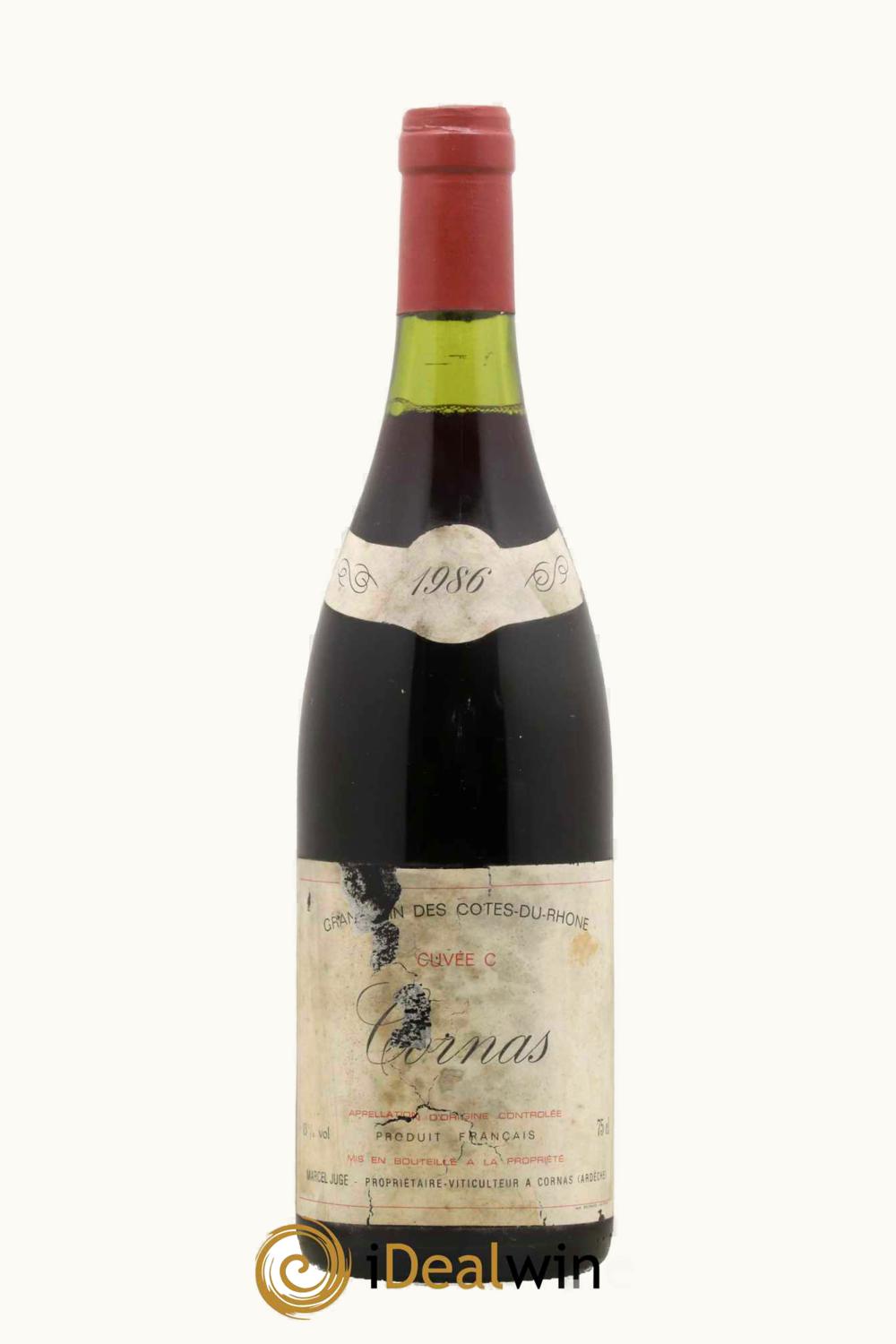 Marcel Juge Marcel Juge Cuvée C Cornas Rhône, 1986
