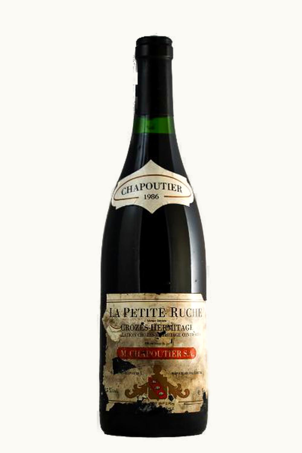 M. Chapoutier M. Chapoutier Crozes-Hermitage Rhône, 1986