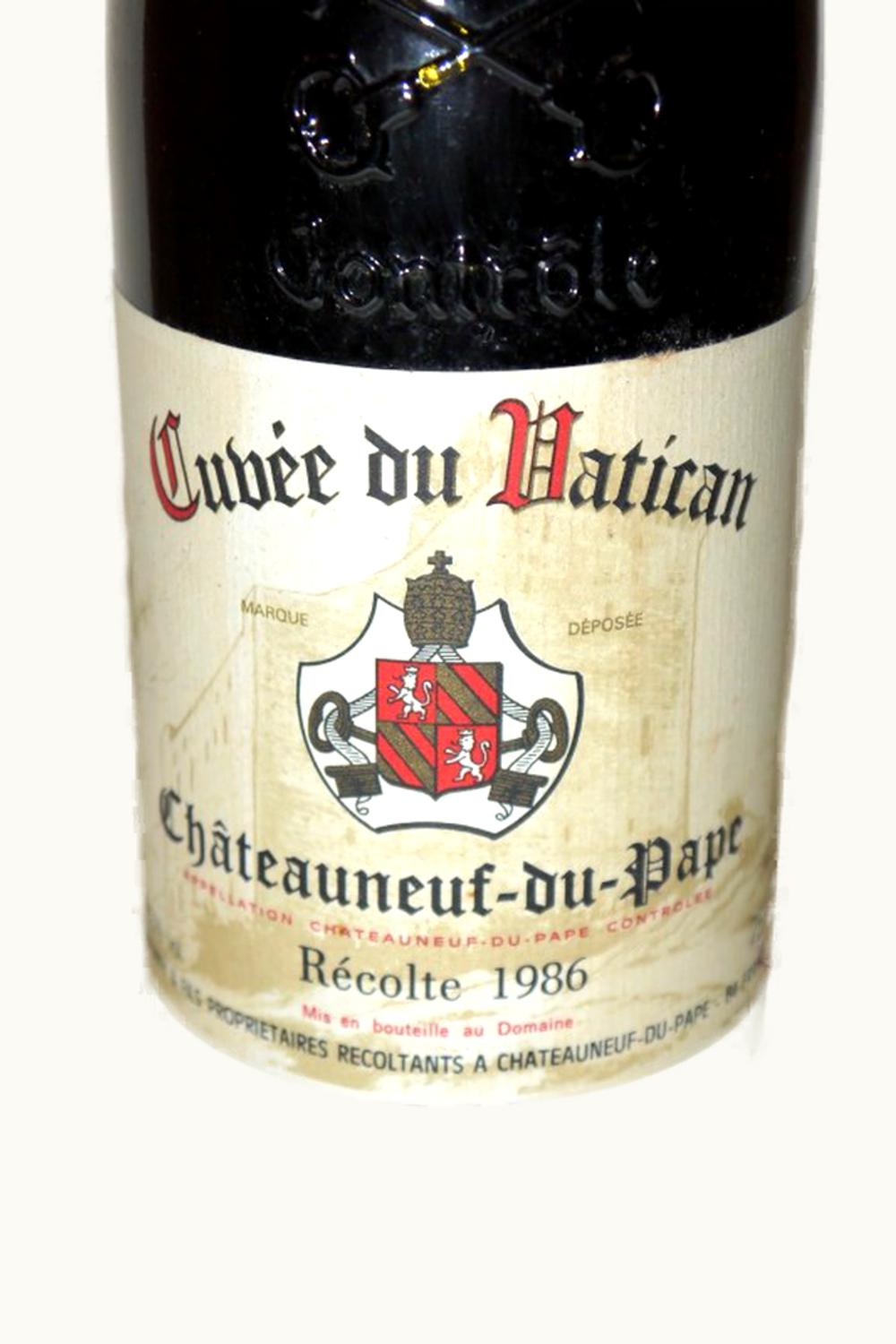 Domaine de Three Plantier Domaine de Three Plantier Châteauneuf-du-Pape Rhône, 1986
