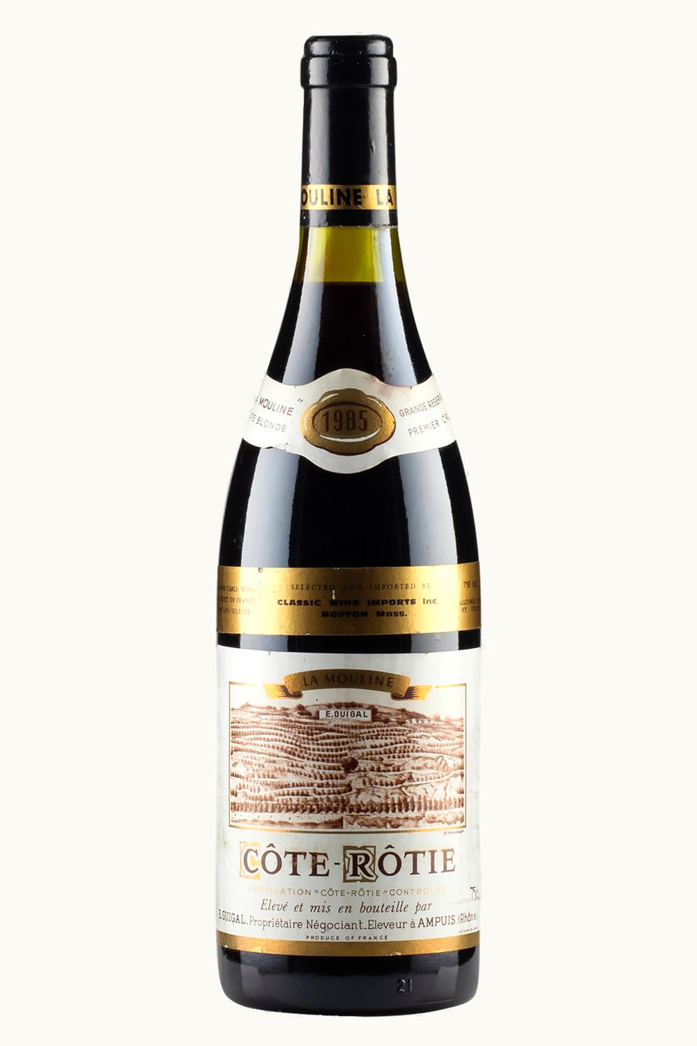 E. Guigal E. Guigal La Mouline Côte-Rôtie Rhône, 1985