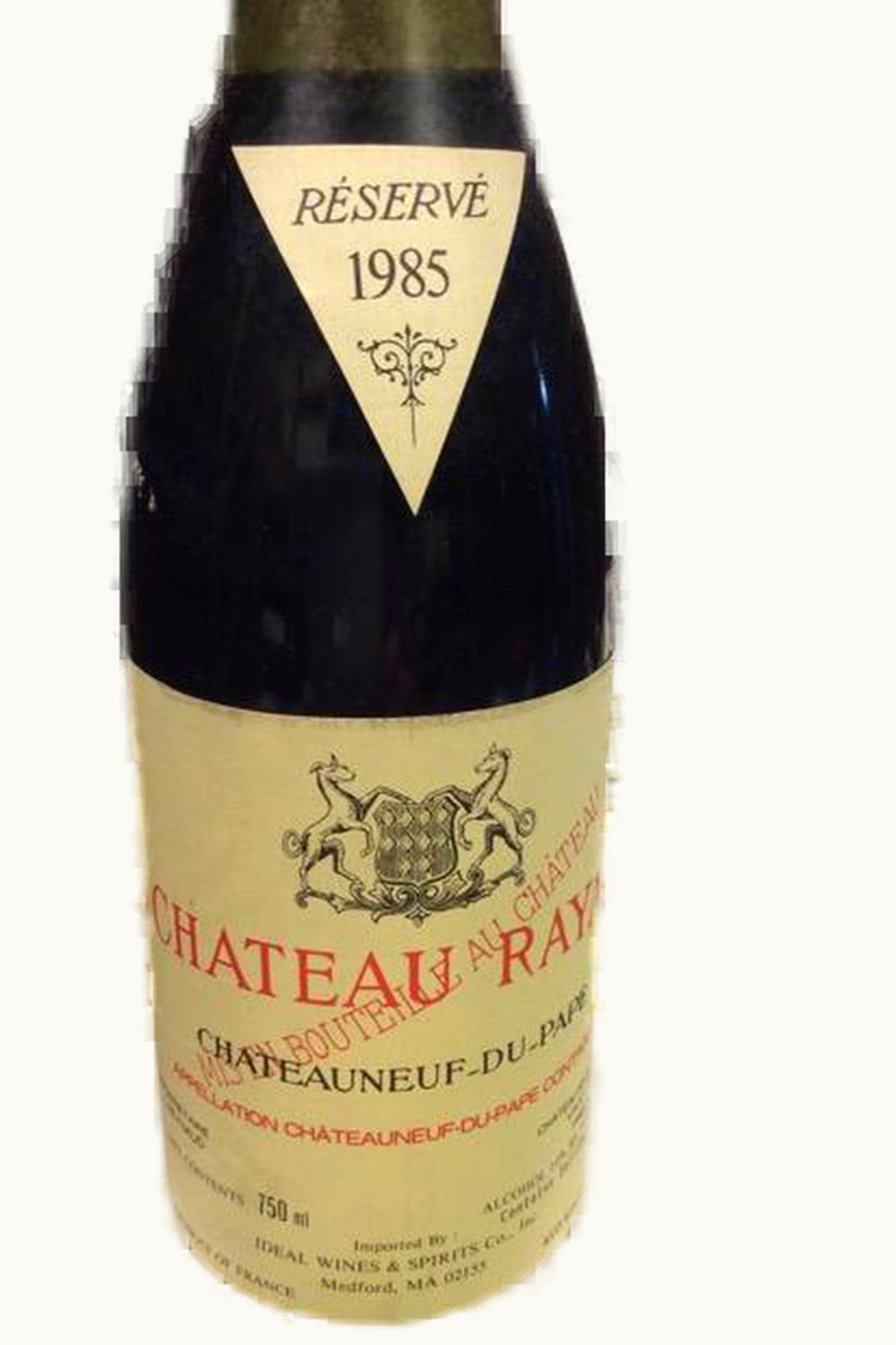 Rayas Rayas Réserve Blanc Châteauneuf-du-Pape Rhône, 1985