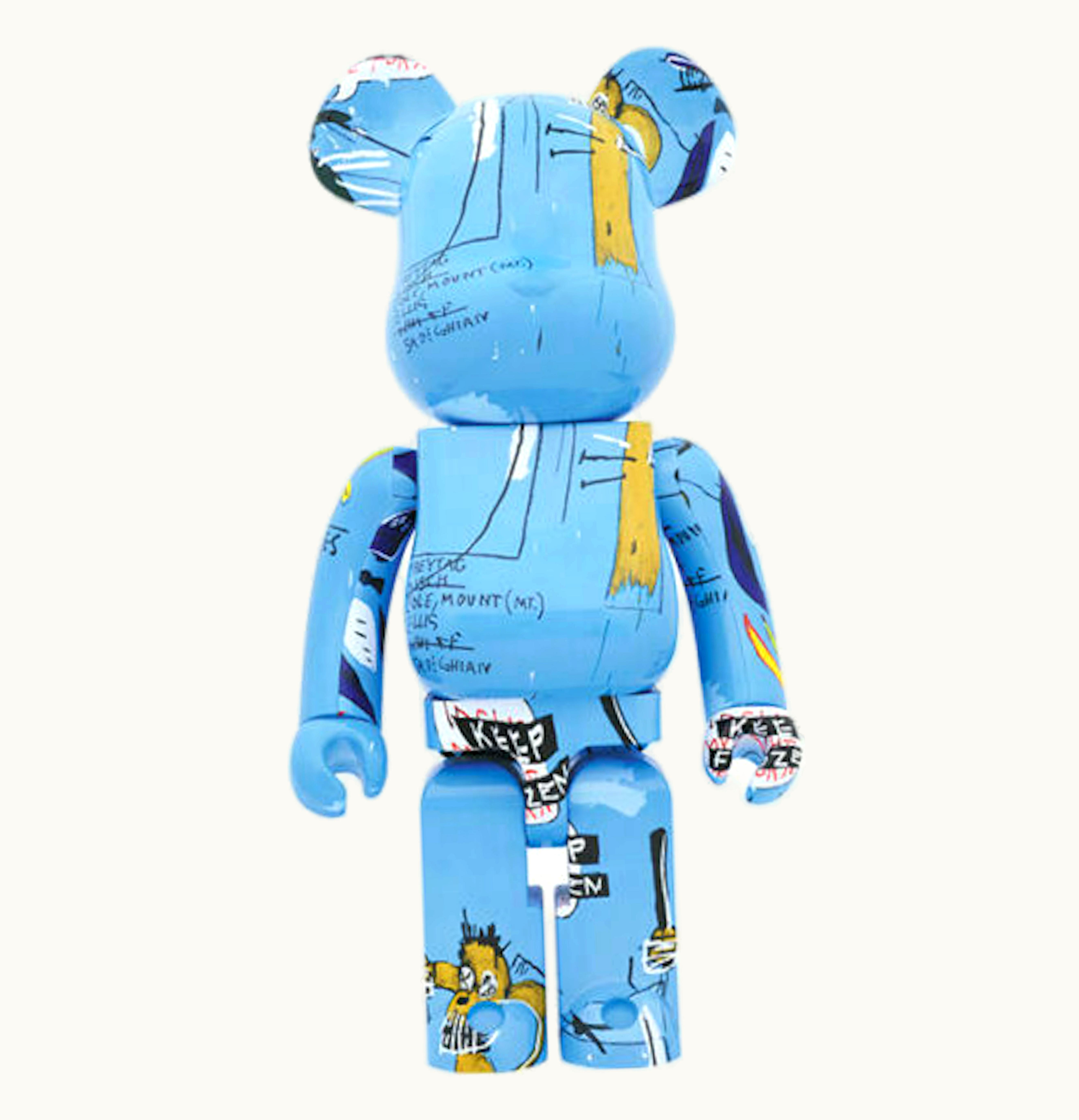 Bearbrick Bearbrick Jean Michel Basquiat 4 1000 Blue