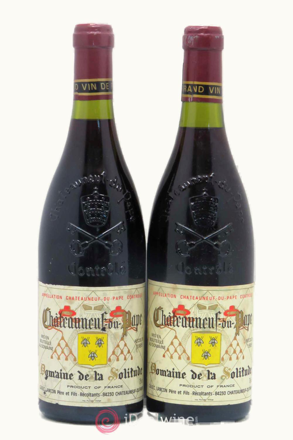 Domaine de la Solitude Domaine de la Solitude Châteauneuf-du-Pape Rhône, 1985