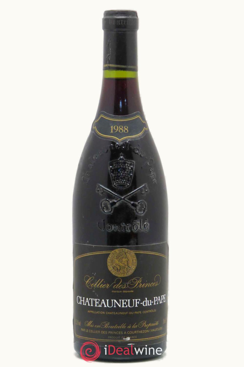 Cellier de Prince Cellier de Prince Châteauneuf-du-Pape Rhône, 1985