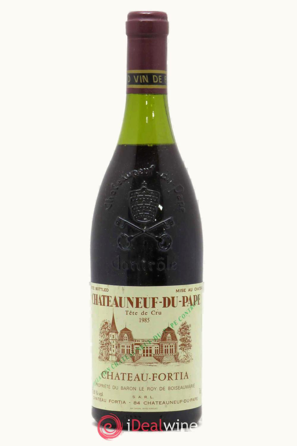 Fortia Tête de Cru Fortia Tête de Cru Châteauneuf-du-Pape Rhône, France, 1985