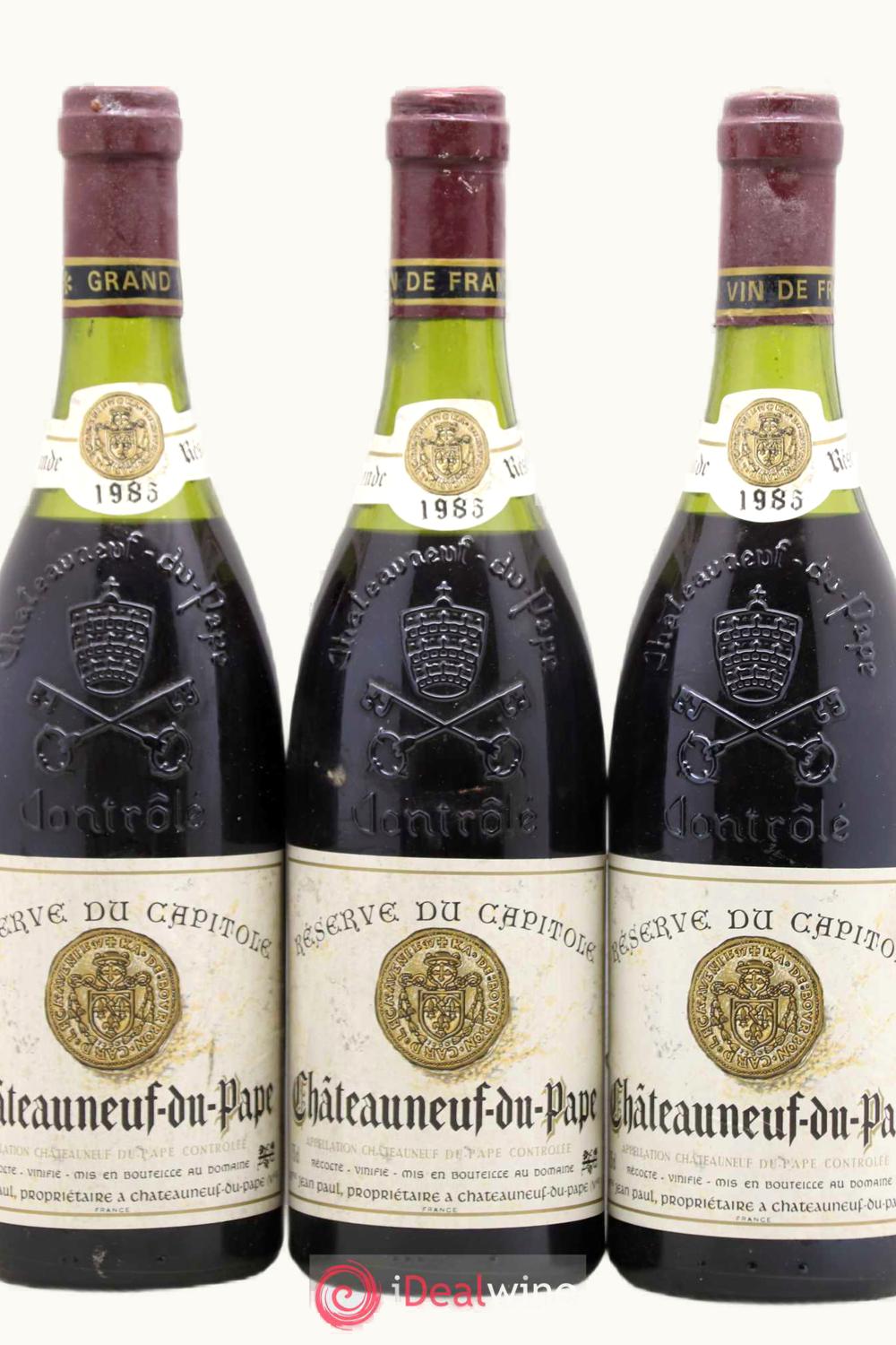 Domaine Trintignant Domaine Trintignant Châteauneuf-du-Pape Rhône, France, 1985